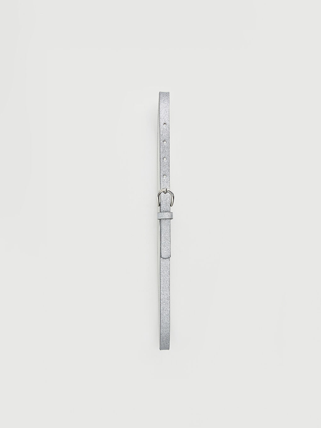 Gri Deri Görünümlü Kız Çocuk Kemer 2'li-1