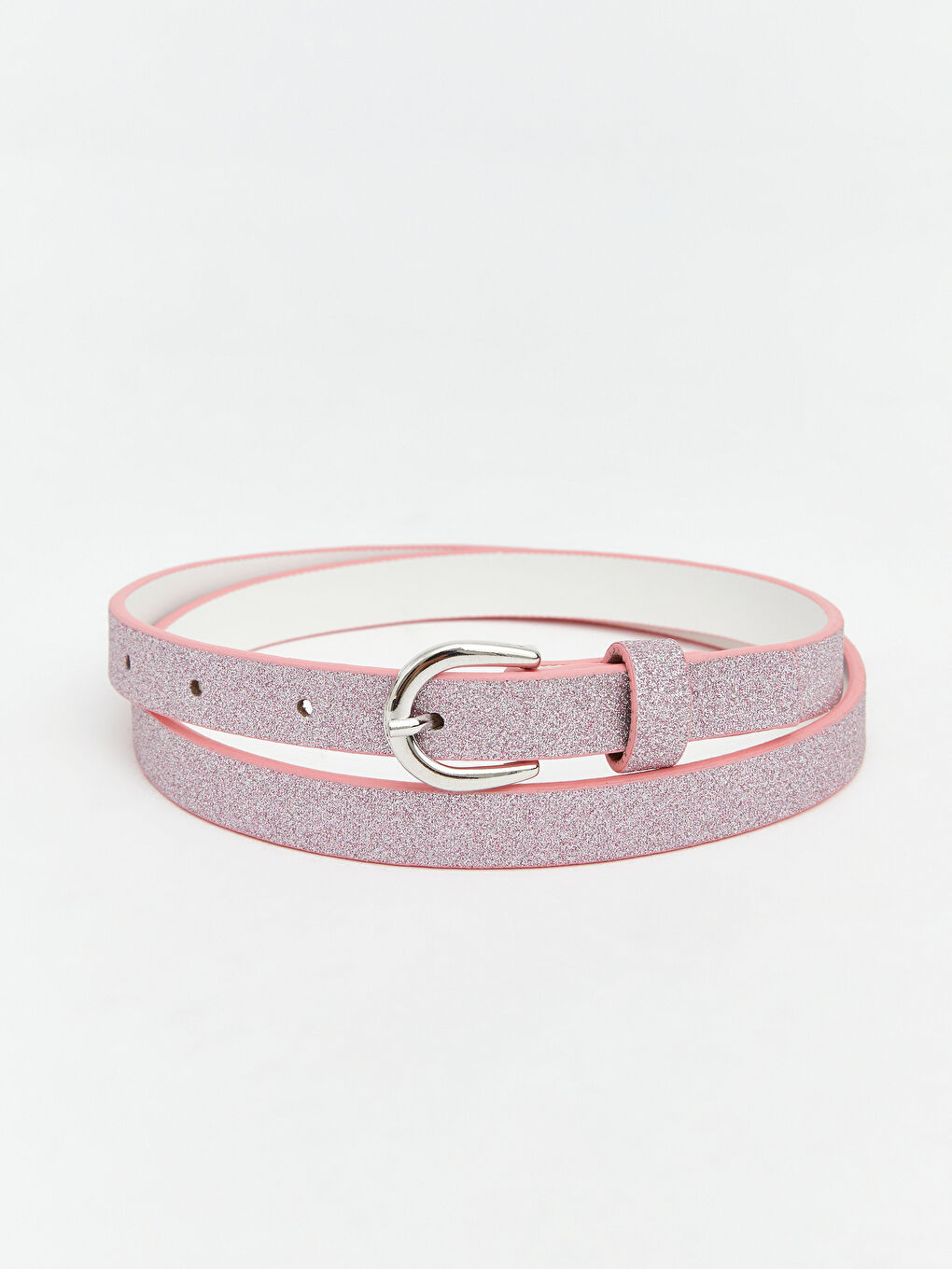 حزام بنات صغيرات لامع