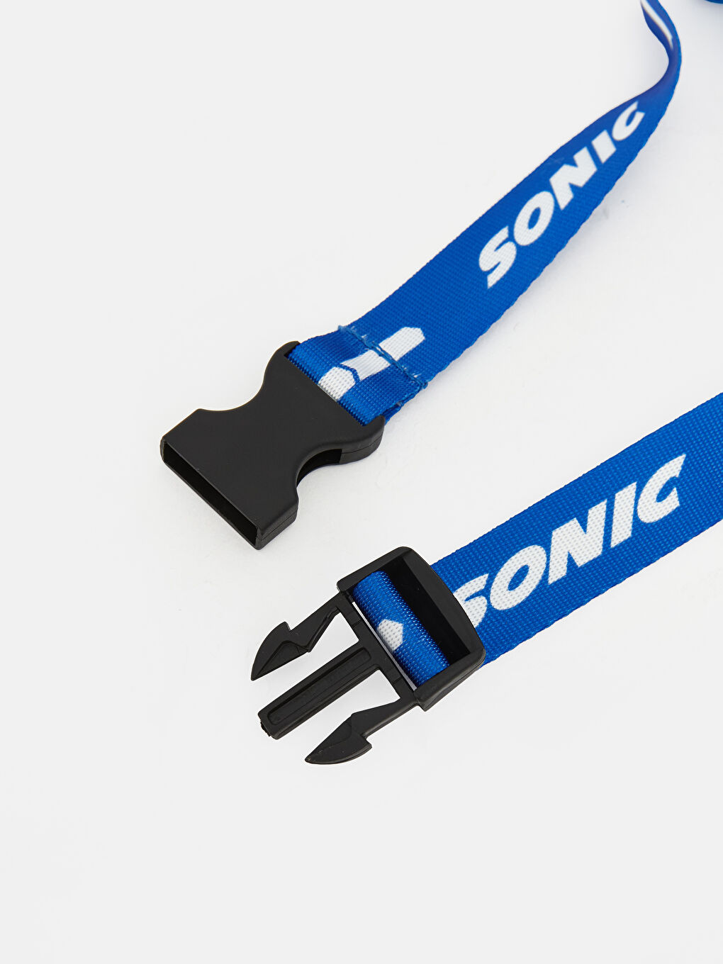 Mavi Sonic Baskılı Erkek Çocuk Bel Çantası-1