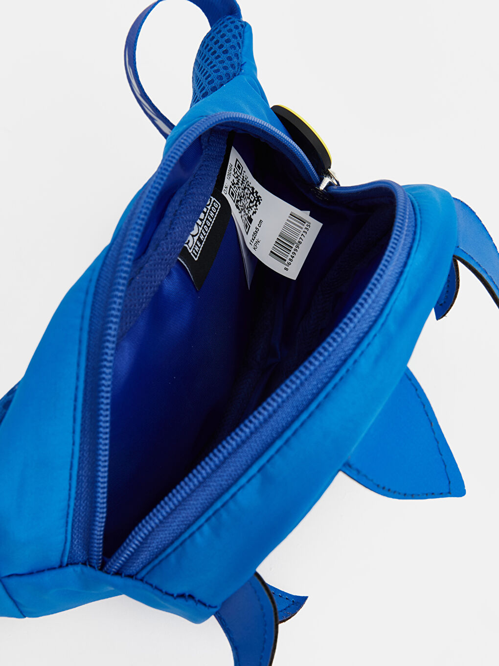 Mavi Sonic Baskılı Erkek Çocuk Bel Çantası-2