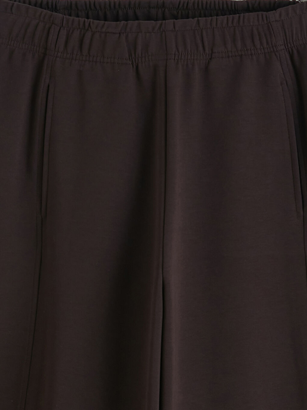 Mürdüm Beli Lastikli Soft Touch Kadın Eşofman Altı-2