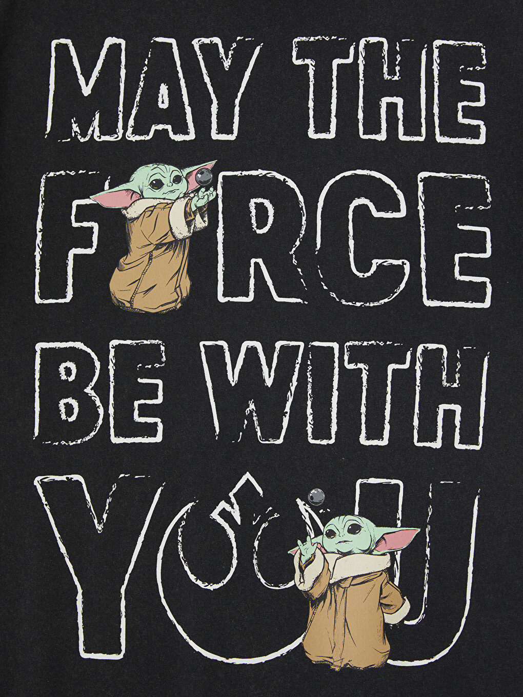 მანდალორიელი ნაბეჭდი 100% ბამბა ქალის მაისური-7