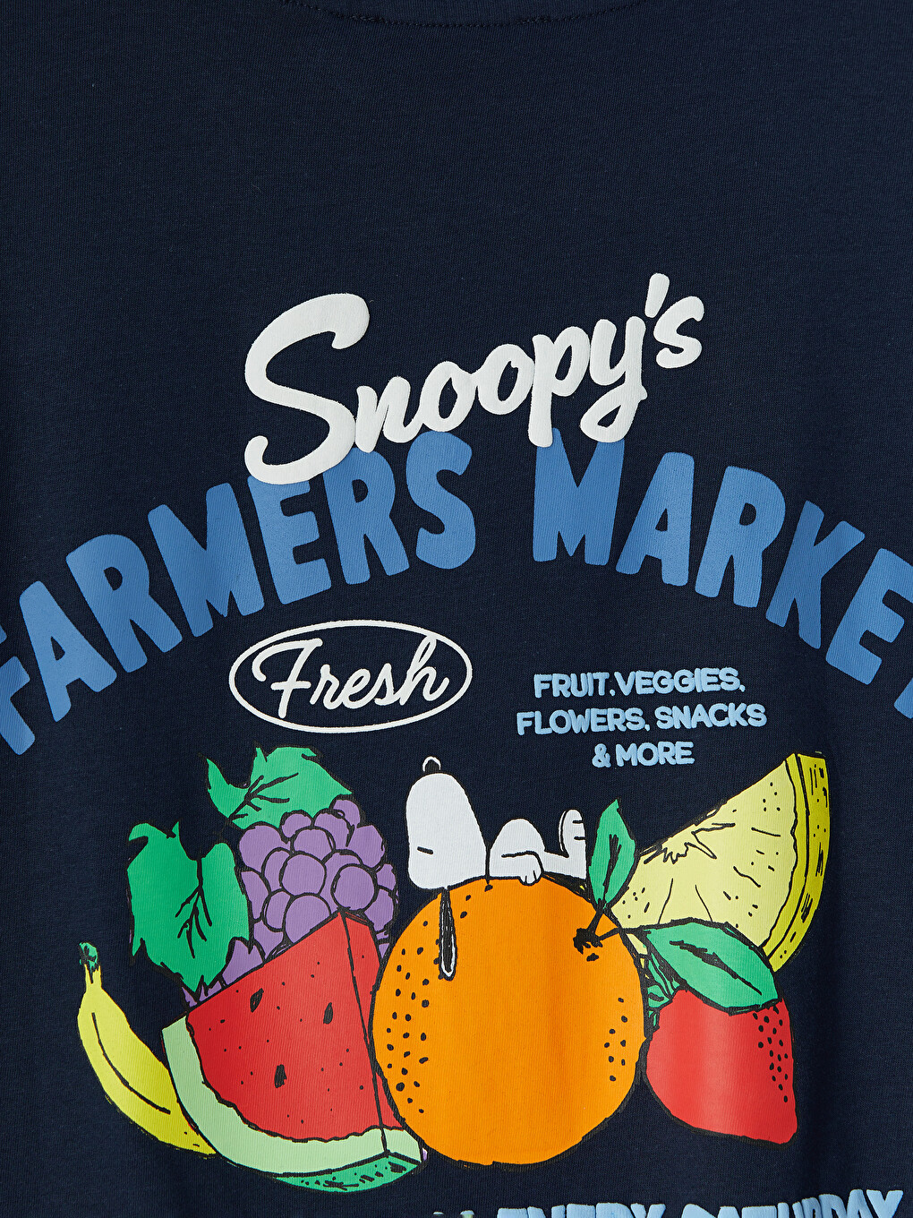 Woman Navy T-shirt-6