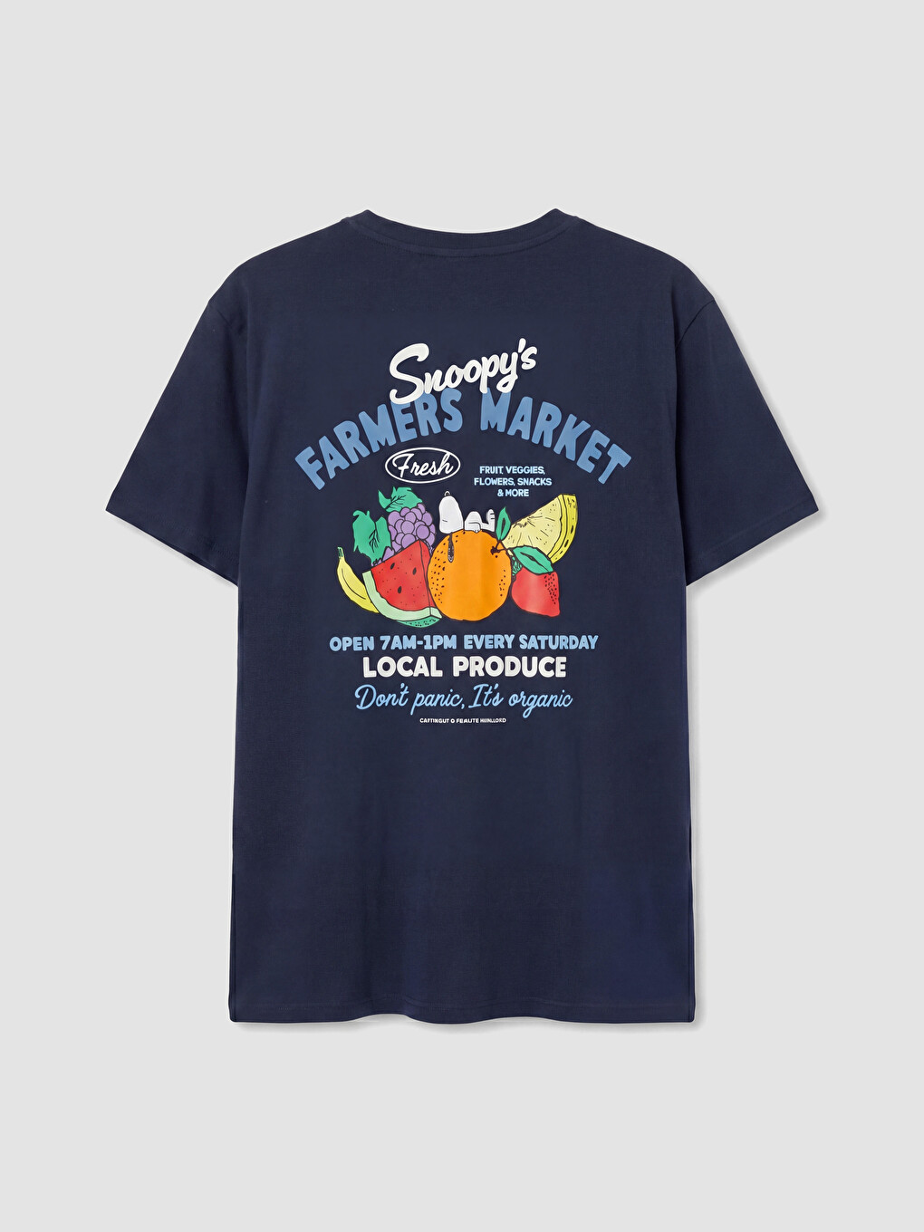 Woman Navy T-shirt-7