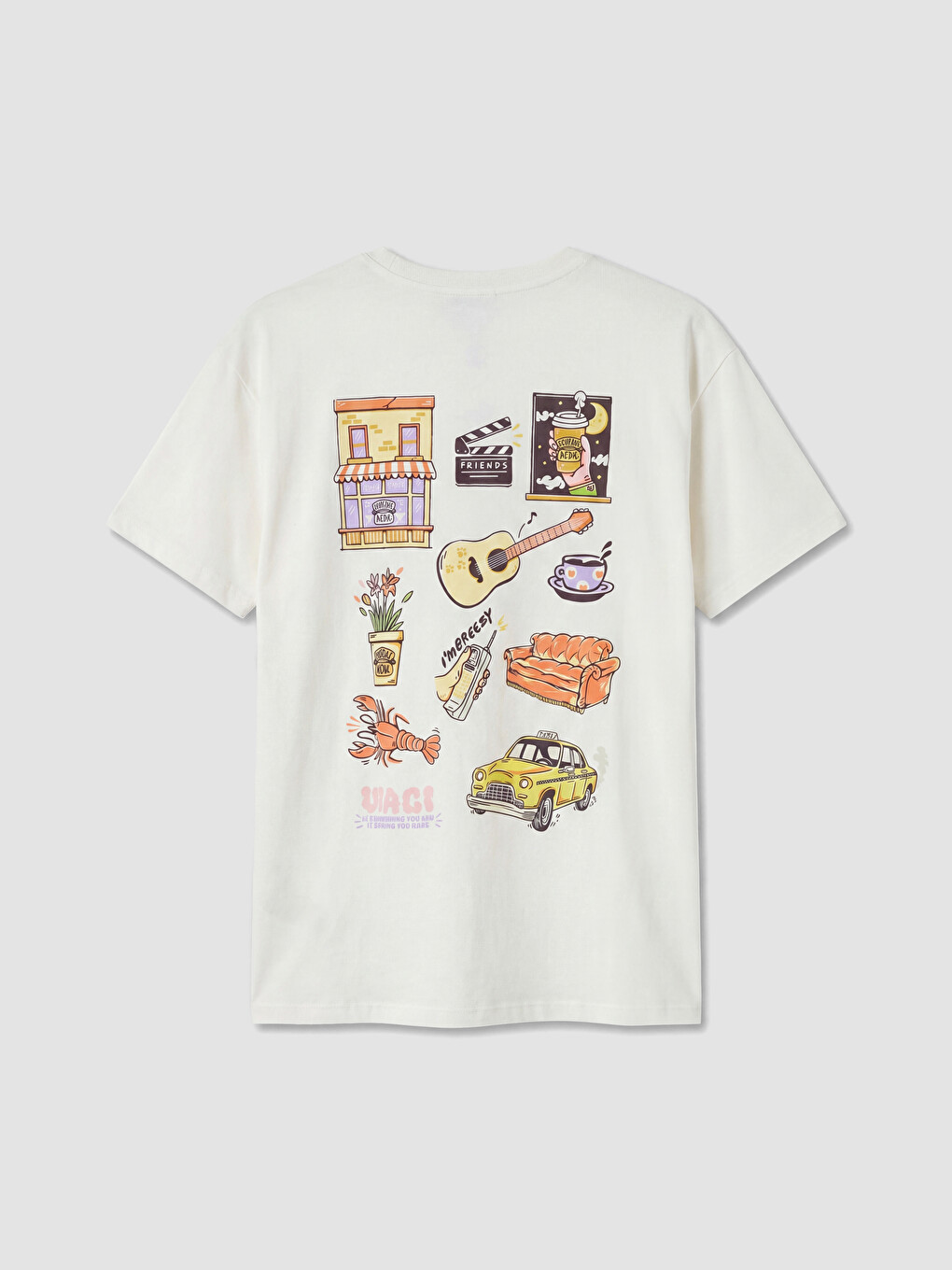 Woman Beige T-shirt-7