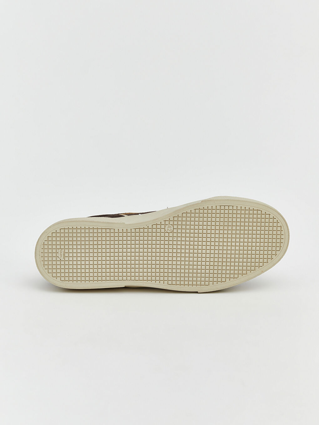 Kahverengi Deri Görünümlü Erkek Spor Ayakkabı-3