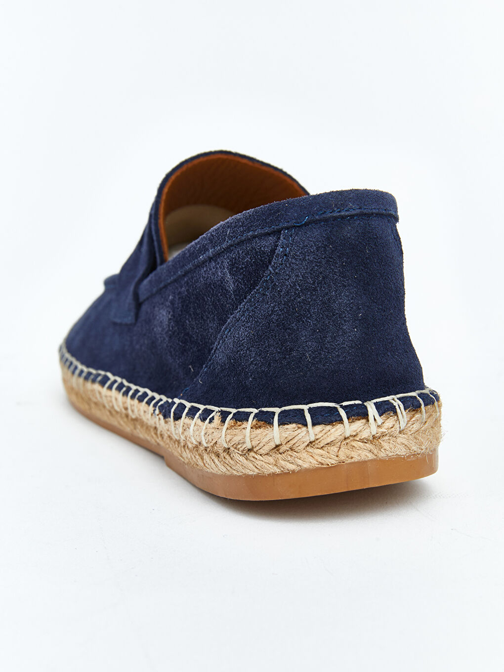 Lacivert Hasır Tabanlı Erkek Espadril-4