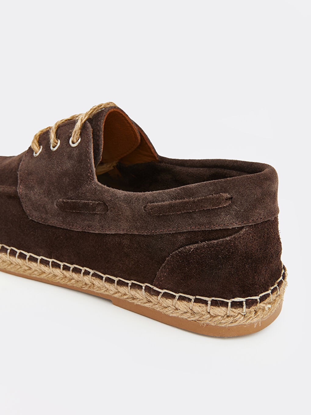 Kahverengi Süet Görünümlü Erkek Loafer-4