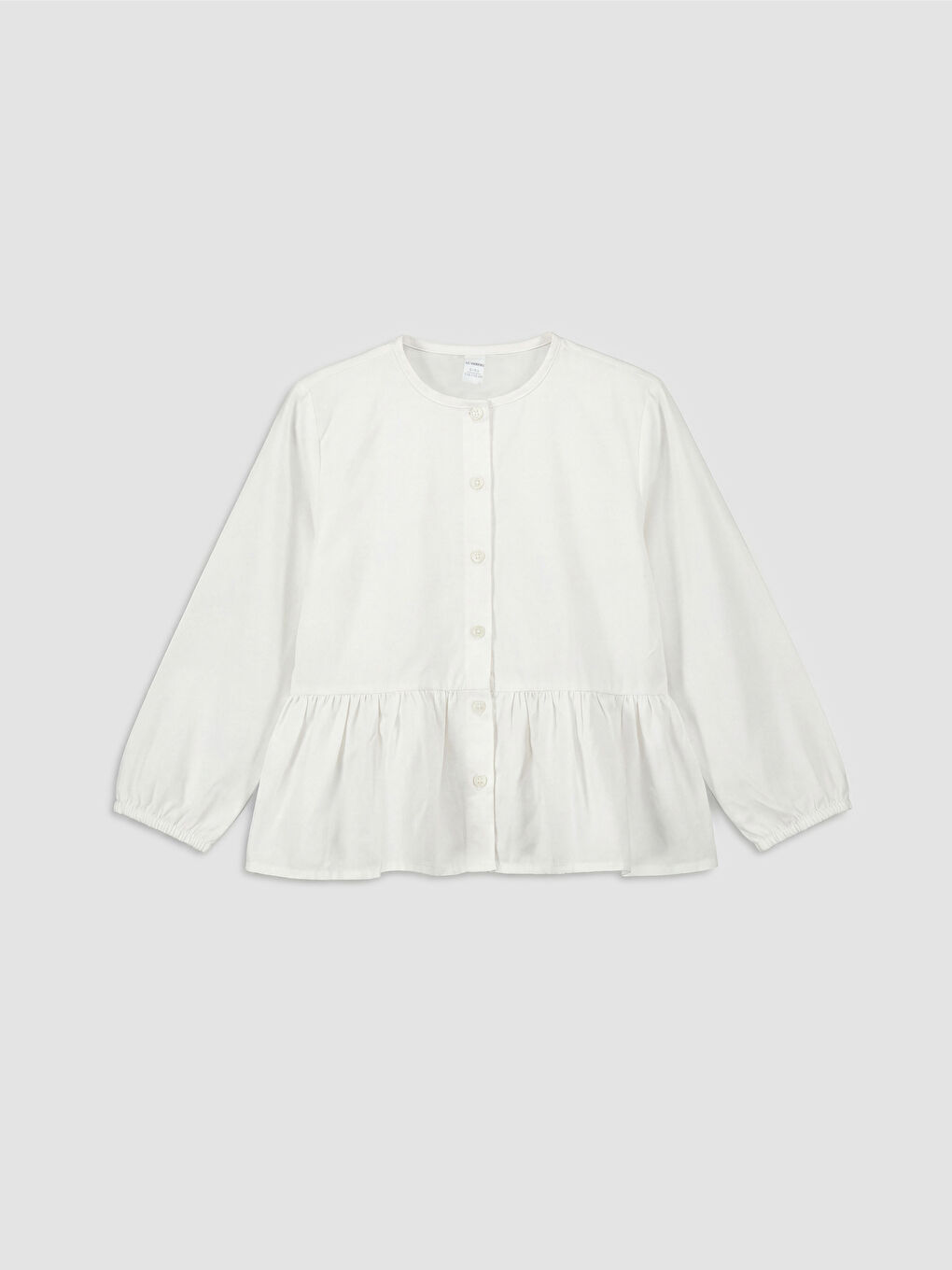 Ekru Bisiklet Yaka Ekose Kız Çocuk Takım-3