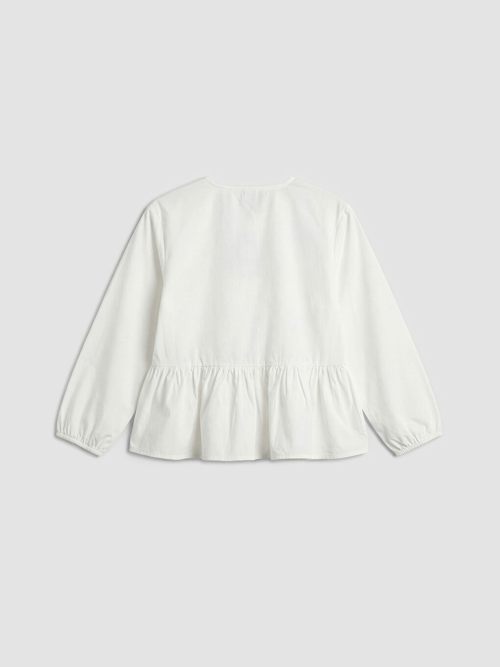 Ekru Bisiklet Yaka Ekose Kız Çocuk Takım-5