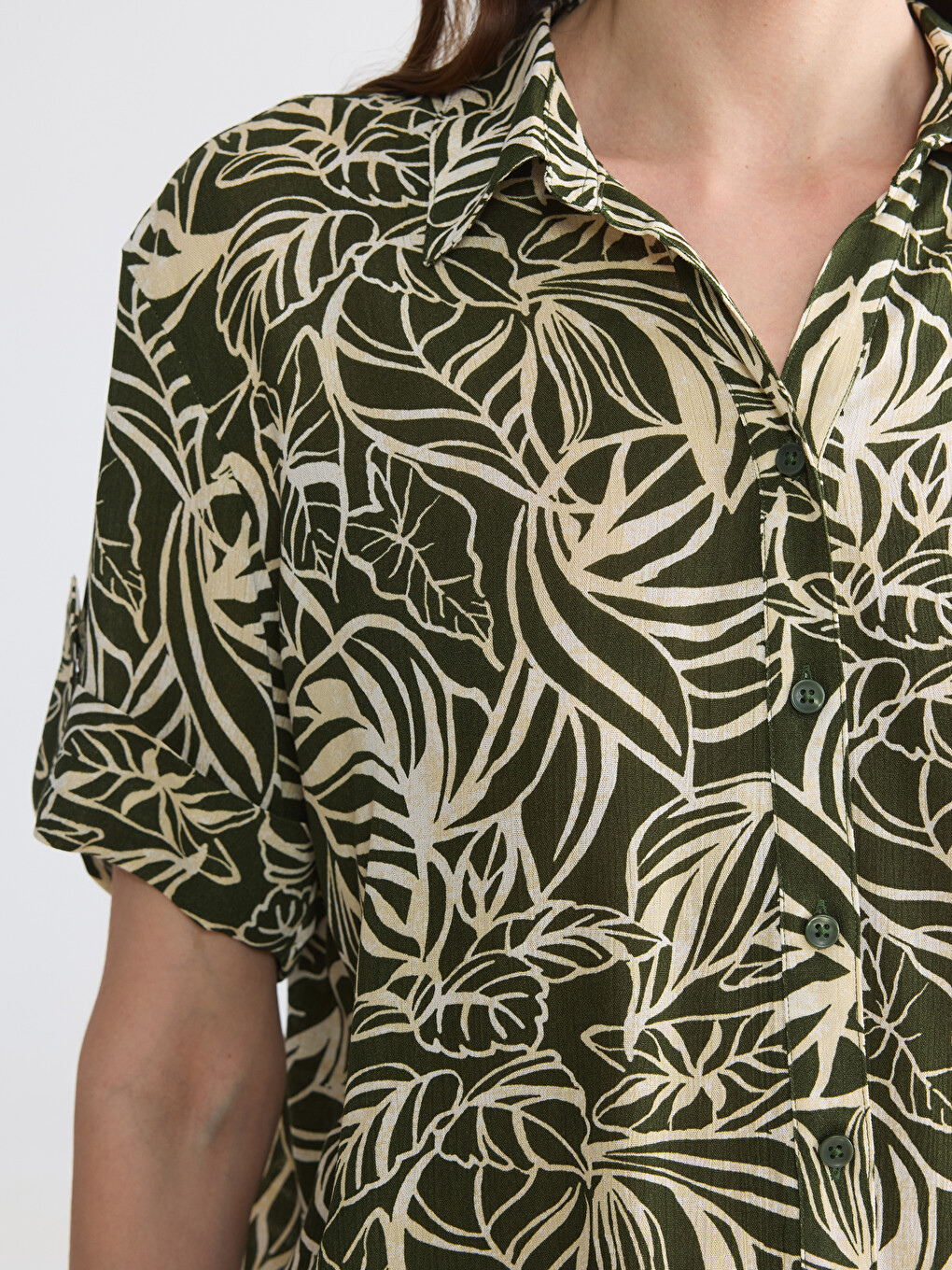 Patterned Women's Shirt-2