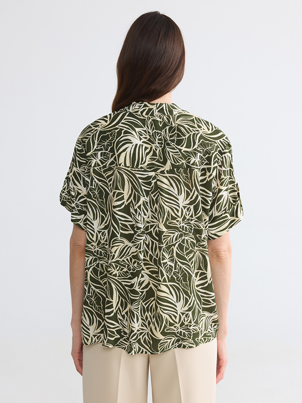 Patterned Women's Shirt-3