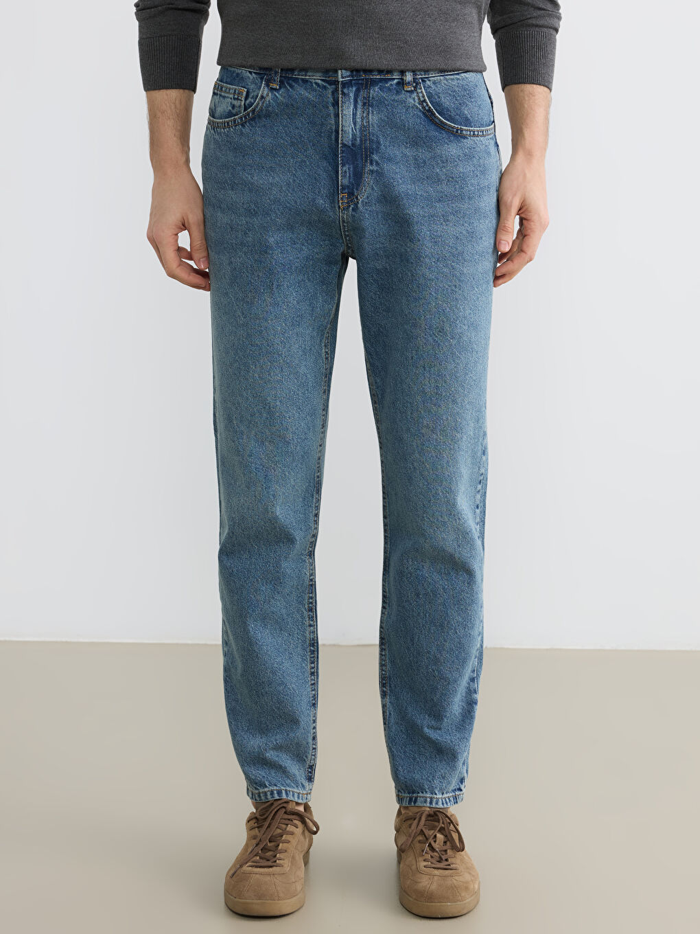 İndigo 720 Dad Fit Erkek Jean Pantolon-1