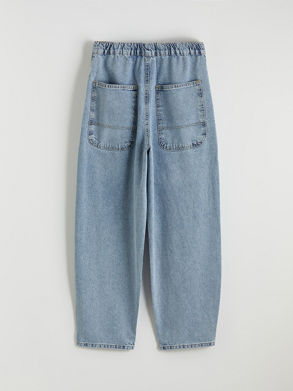 İndigo Balloon Fit Erkek Jean Pantolon-3