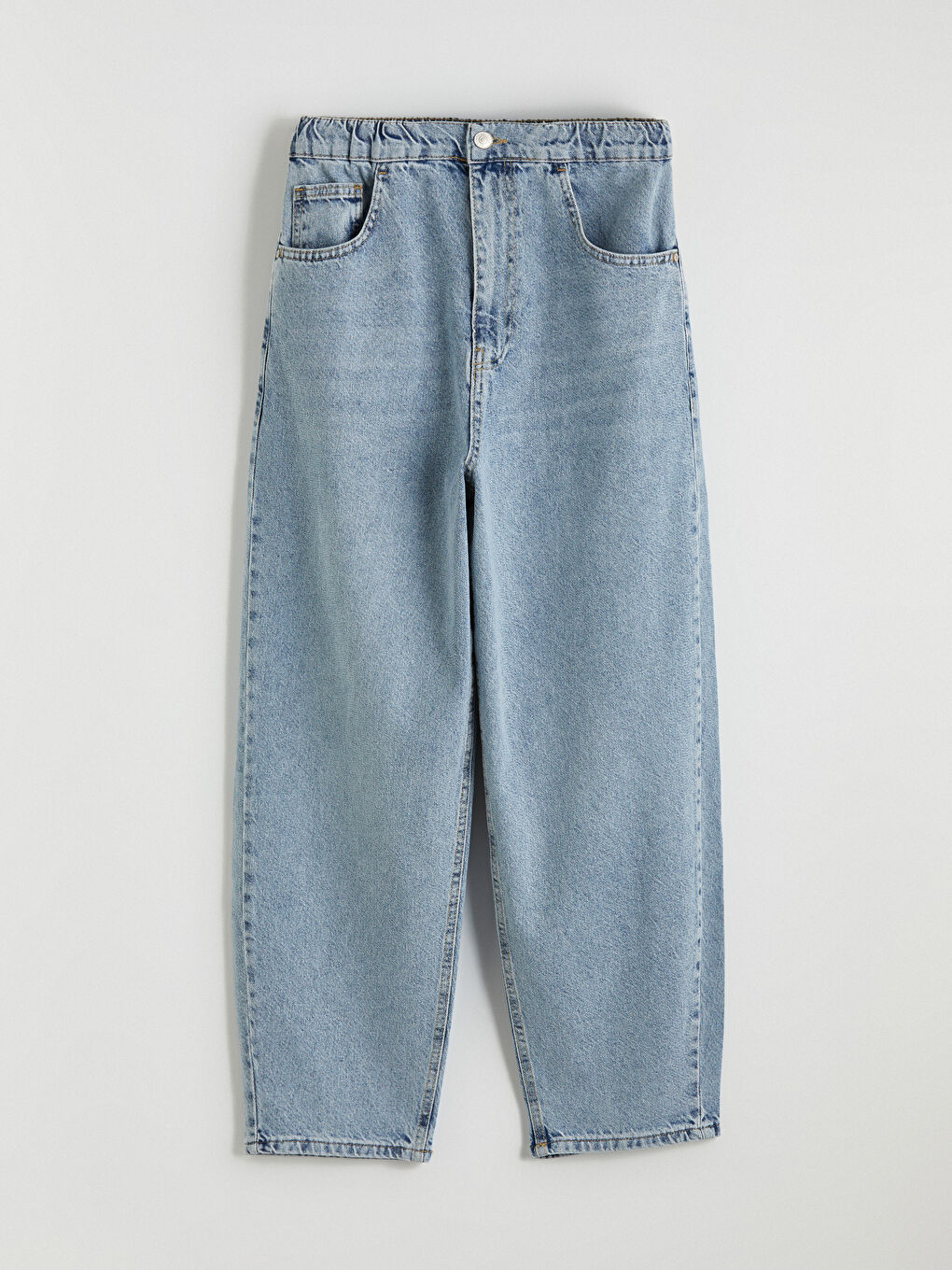 İndigo Balloon Fit Erkek Jean Pantolon-6