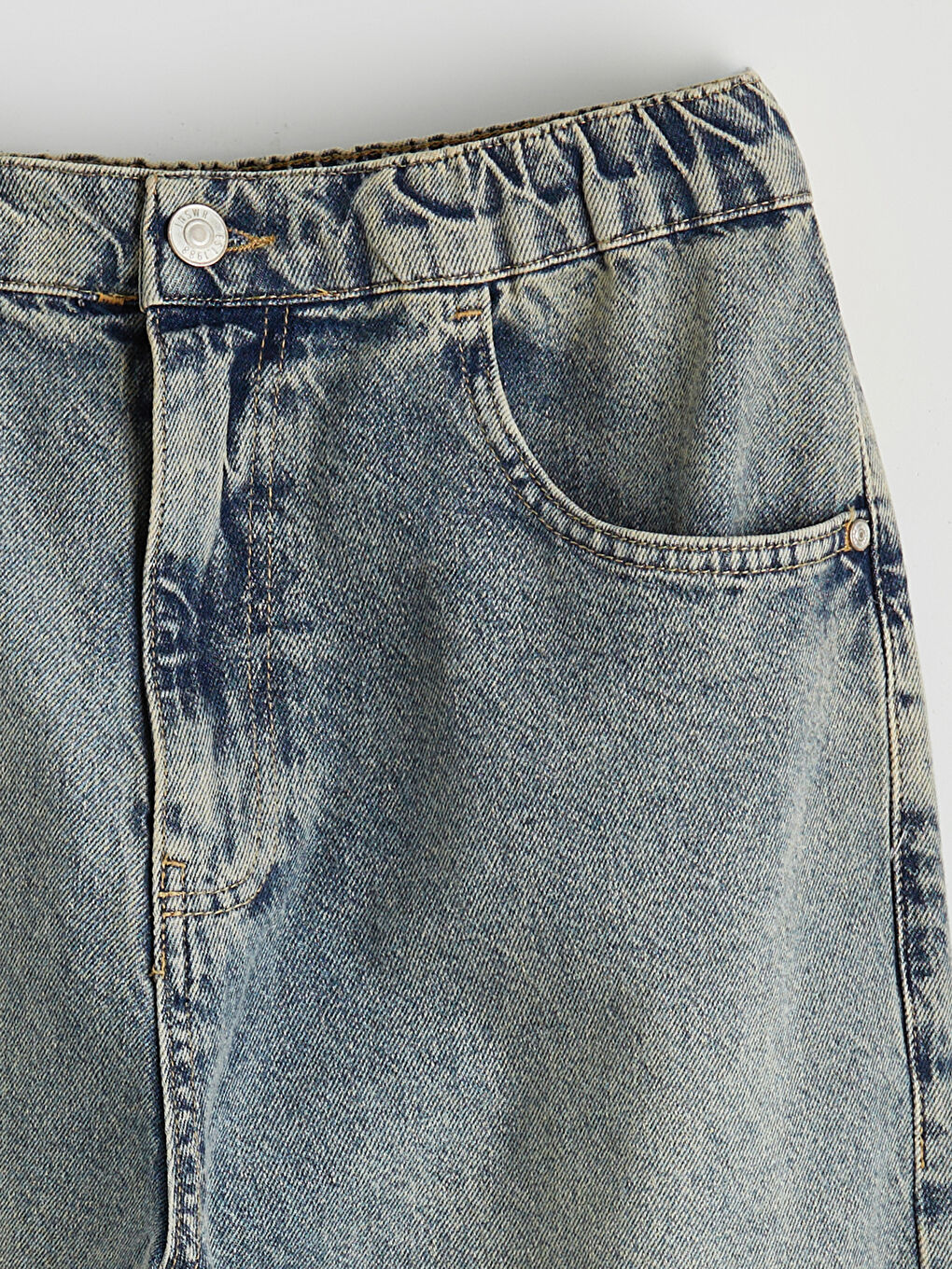 İndigo Balloon Fit Erkek Jean Pantolon-1