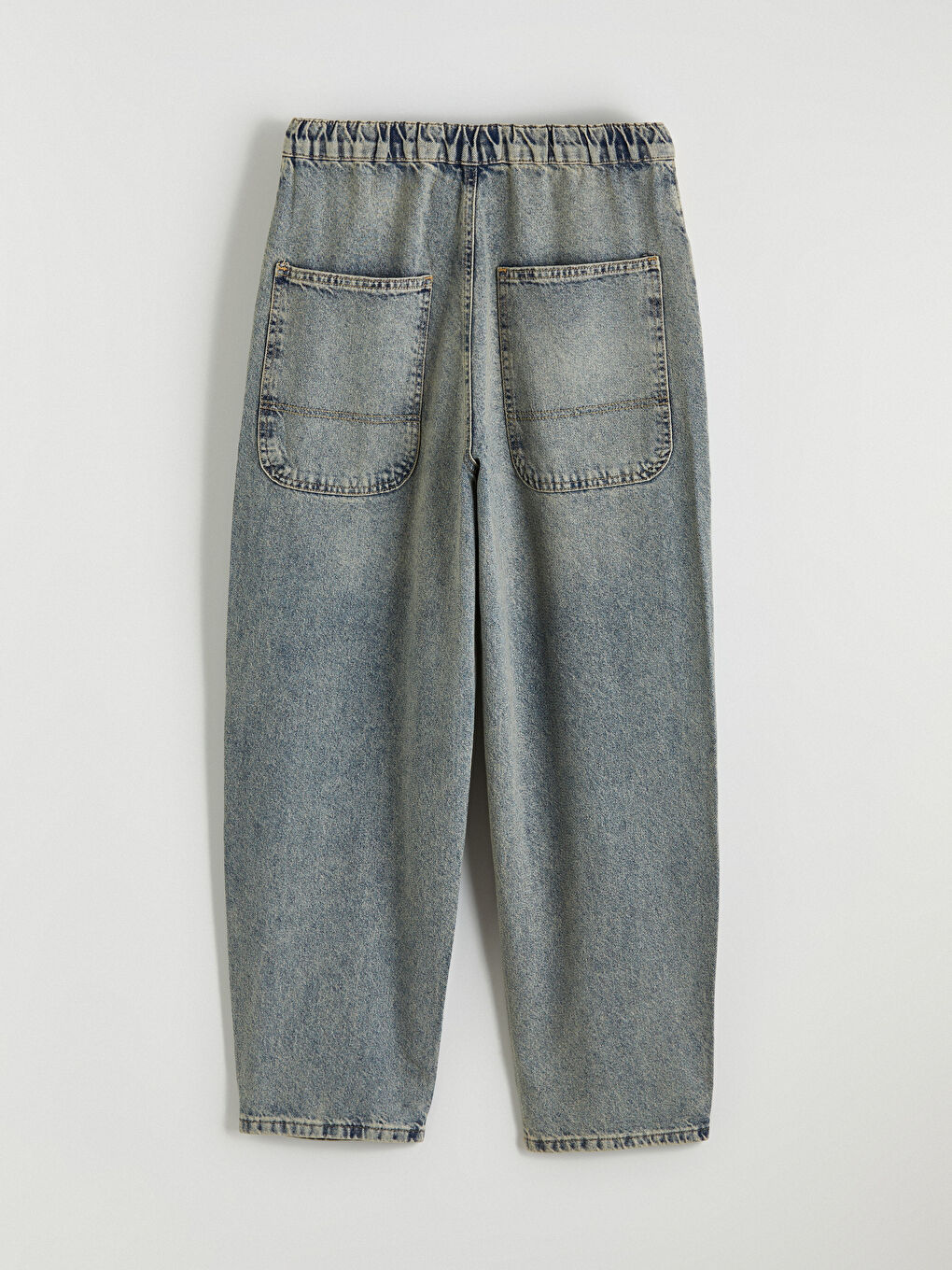 İndigo Balloon Fit Erkek Jean Pantolon-2