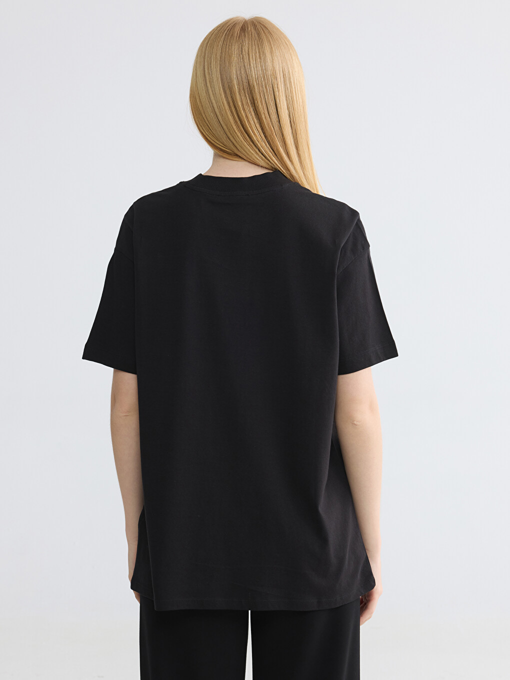 Embroidered 100% Cotton Women's T-shirt-3