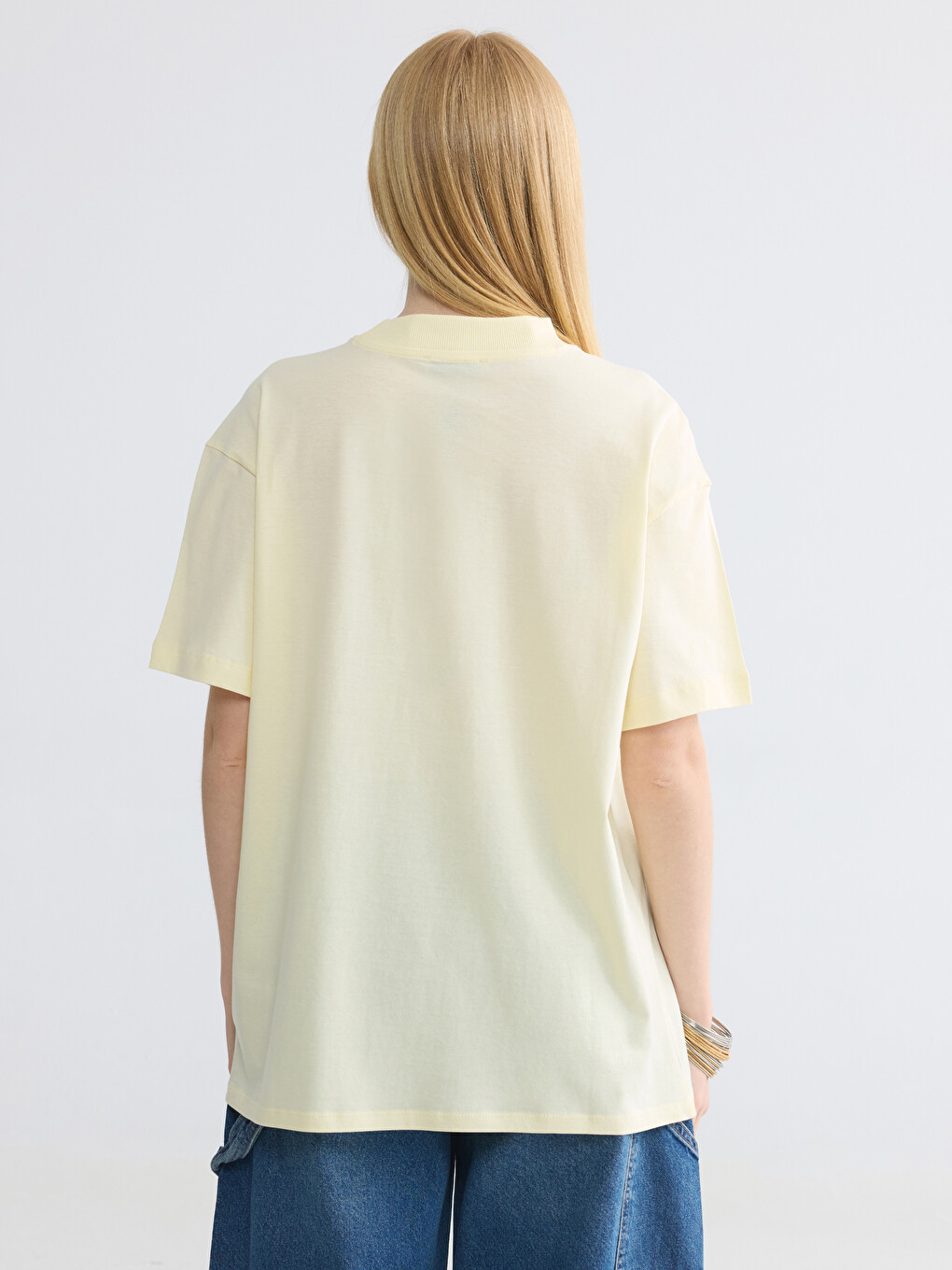 Embroidered 100% Cotton Women's T-shirt-3