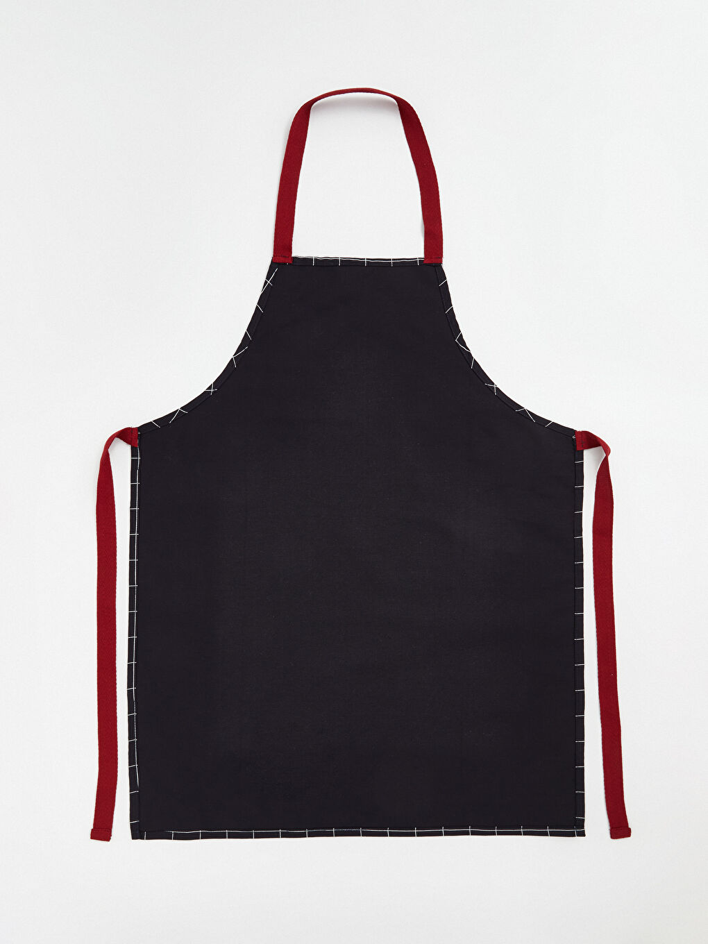 Karışık Ekose Desenli Kadın Mutfak Önlüğü-1