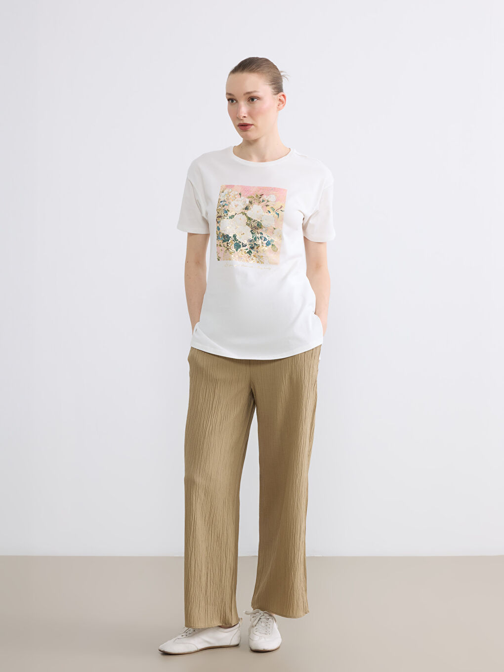 Woman BROWN Trousers