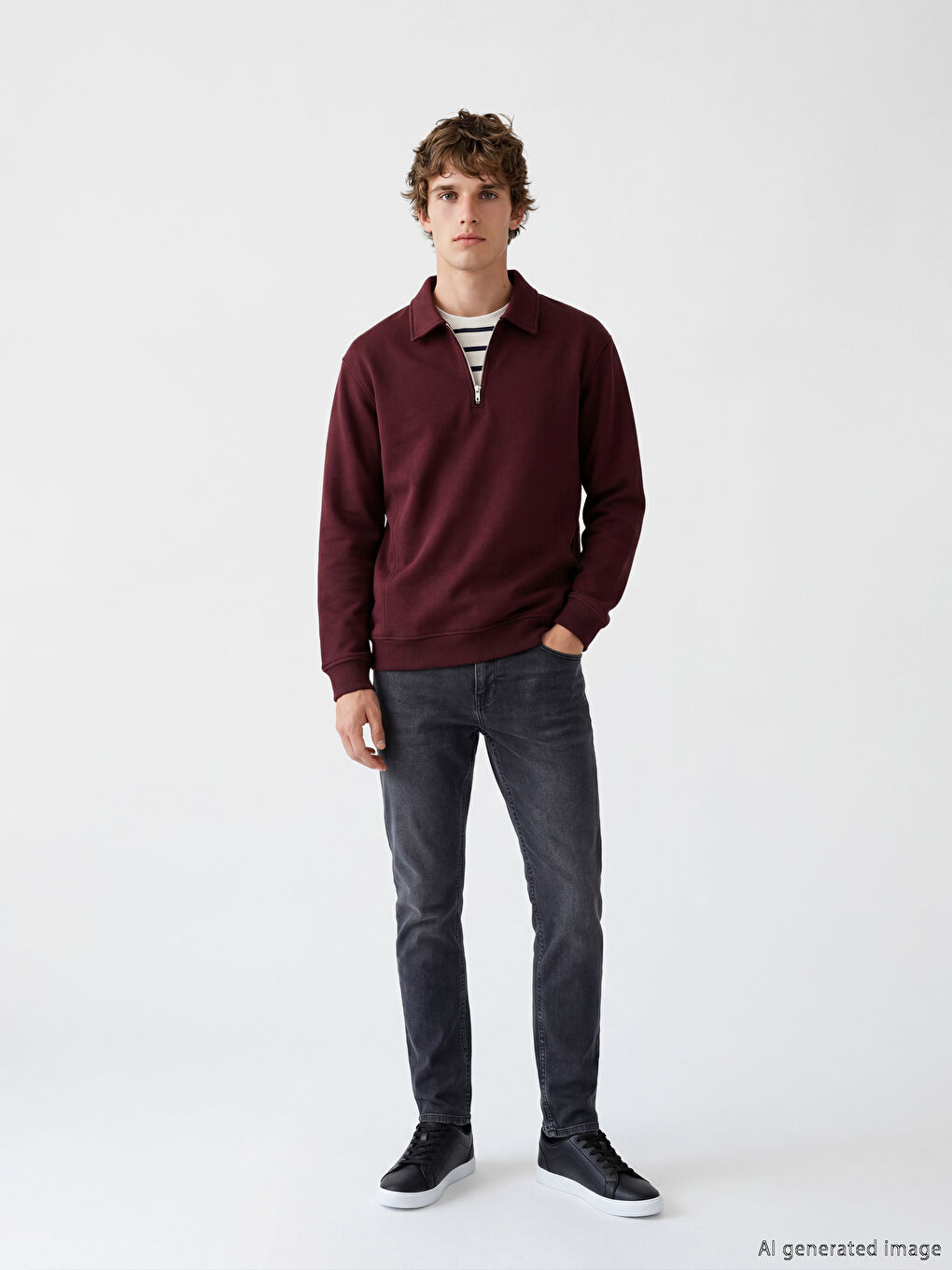 Siyah 760 Skinny Fit Erkek Jean Pantolon