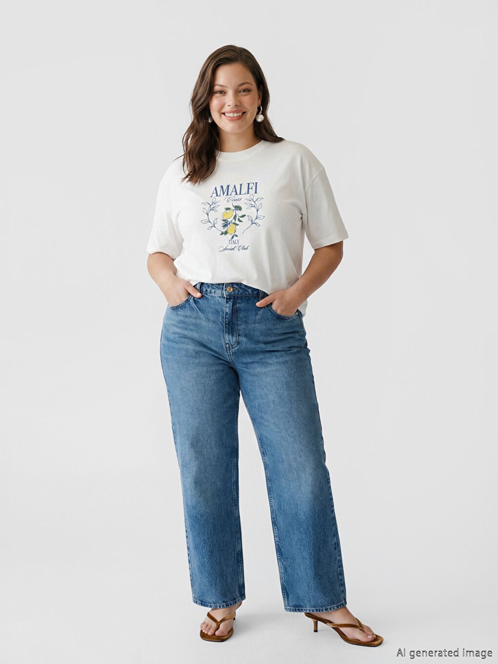 Printed 100% Cotton Women's T-shirt-1