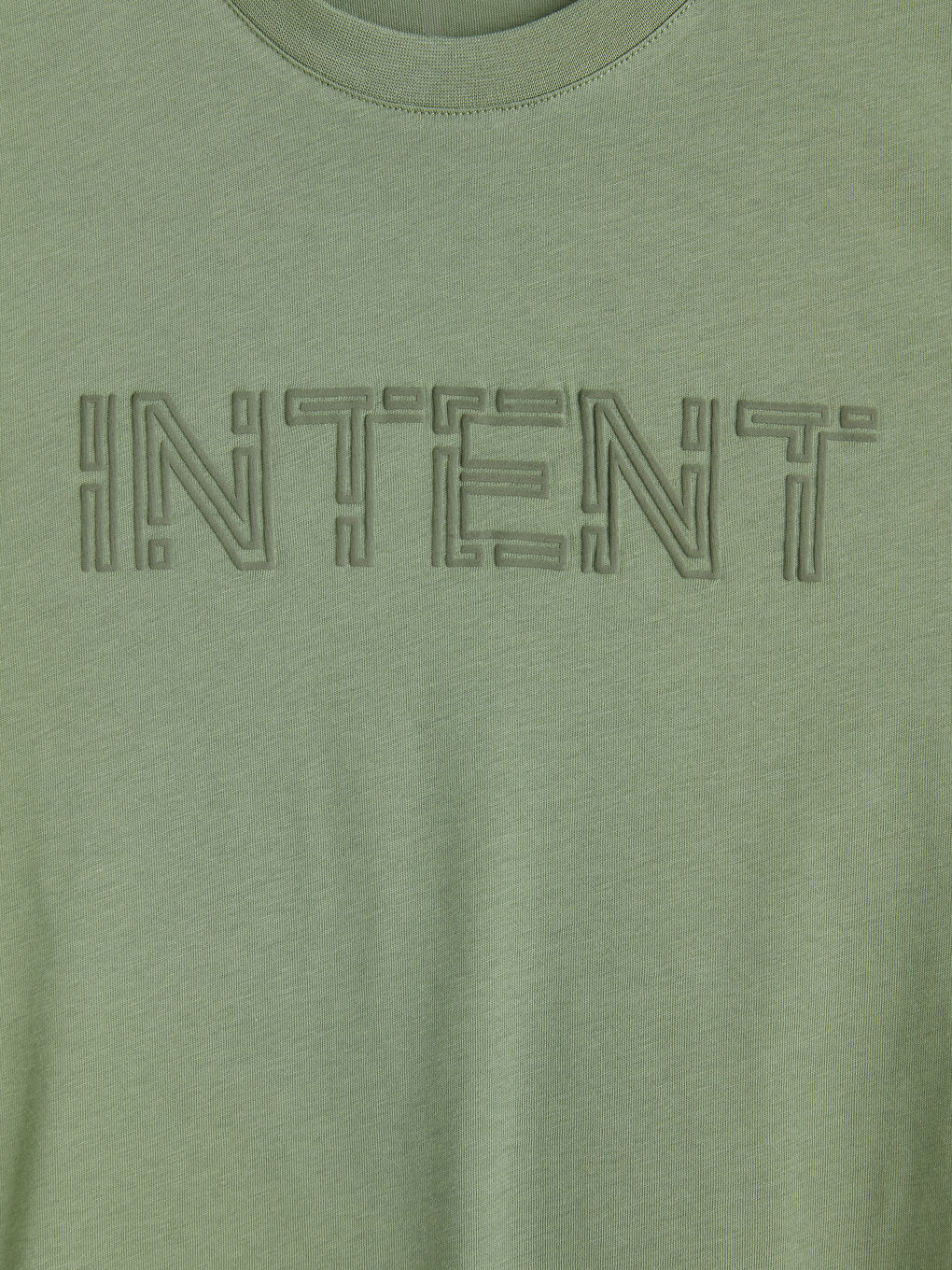 تي شيرت جيرسي مطبوع برقبة مستديرة للرجال-2