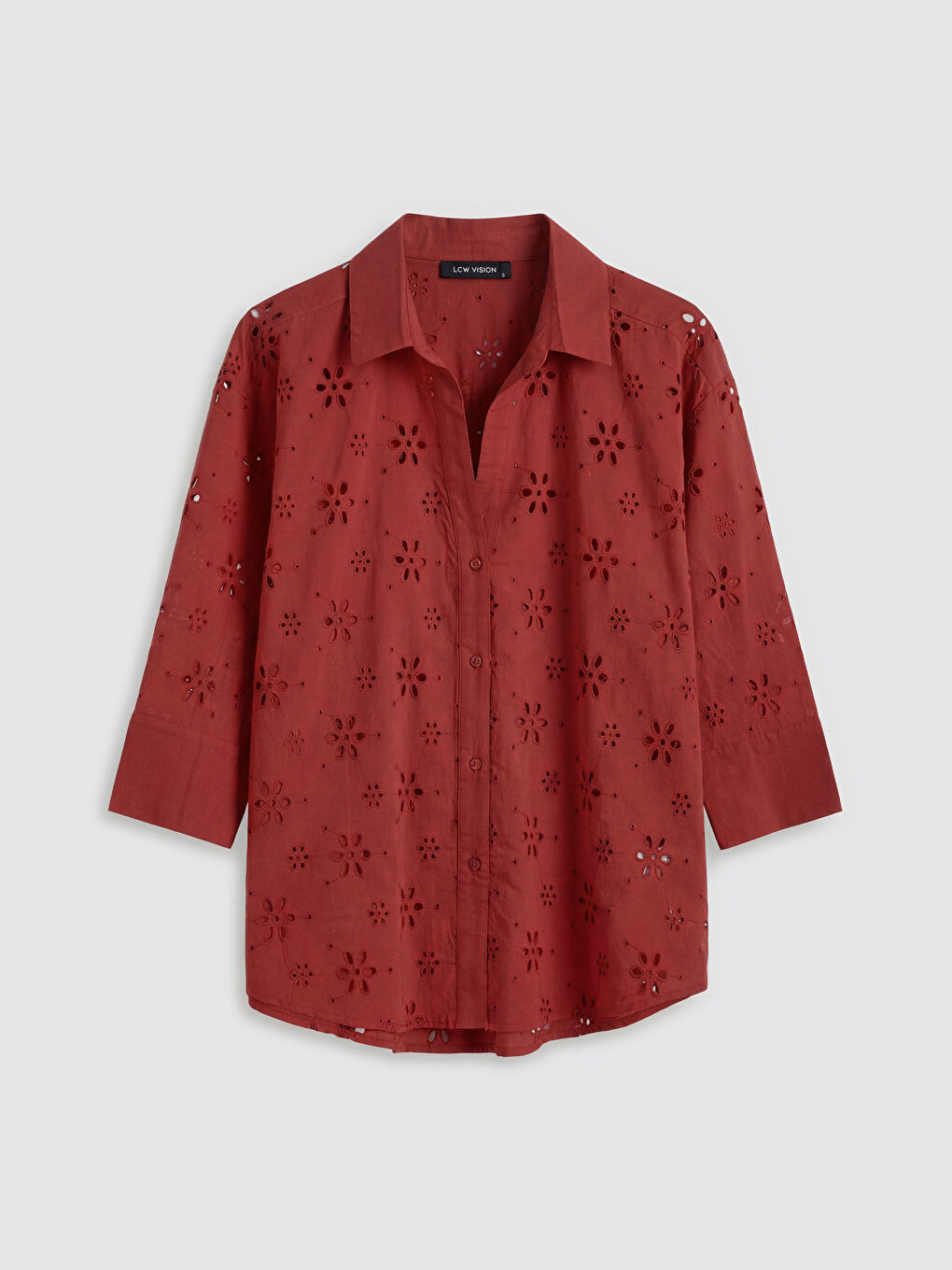 Open-Knit Women's Shirt-4