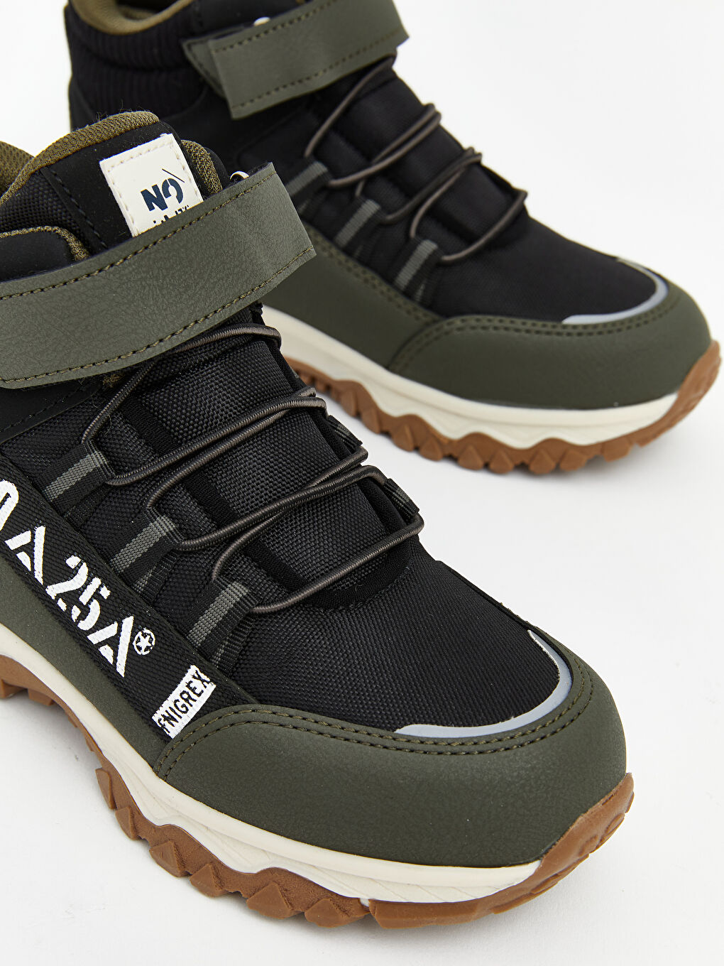 Boys' Snow Boots with Lace and Velcro Fastening-2