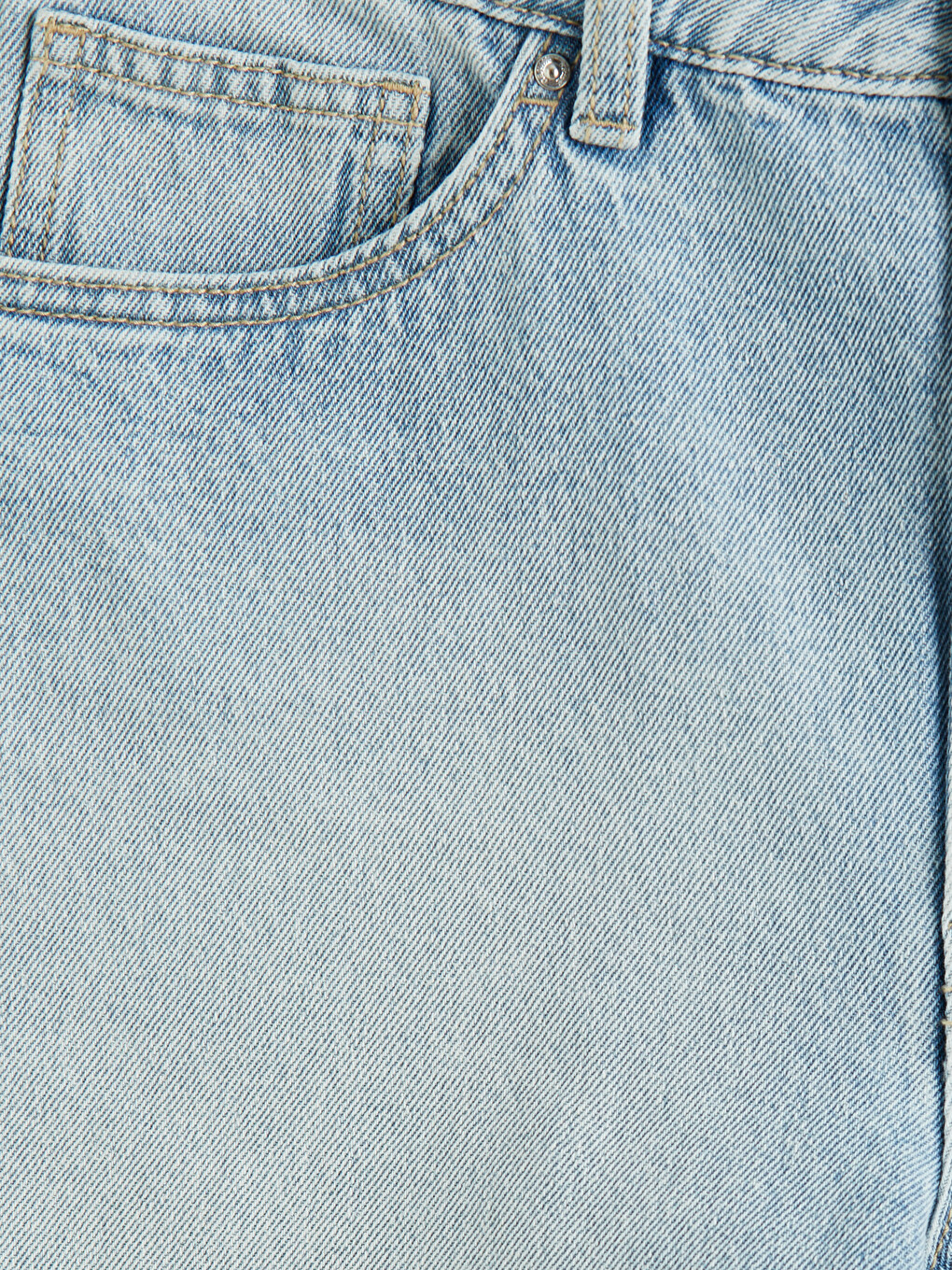 High Waisted Women's Jean Shorts-6