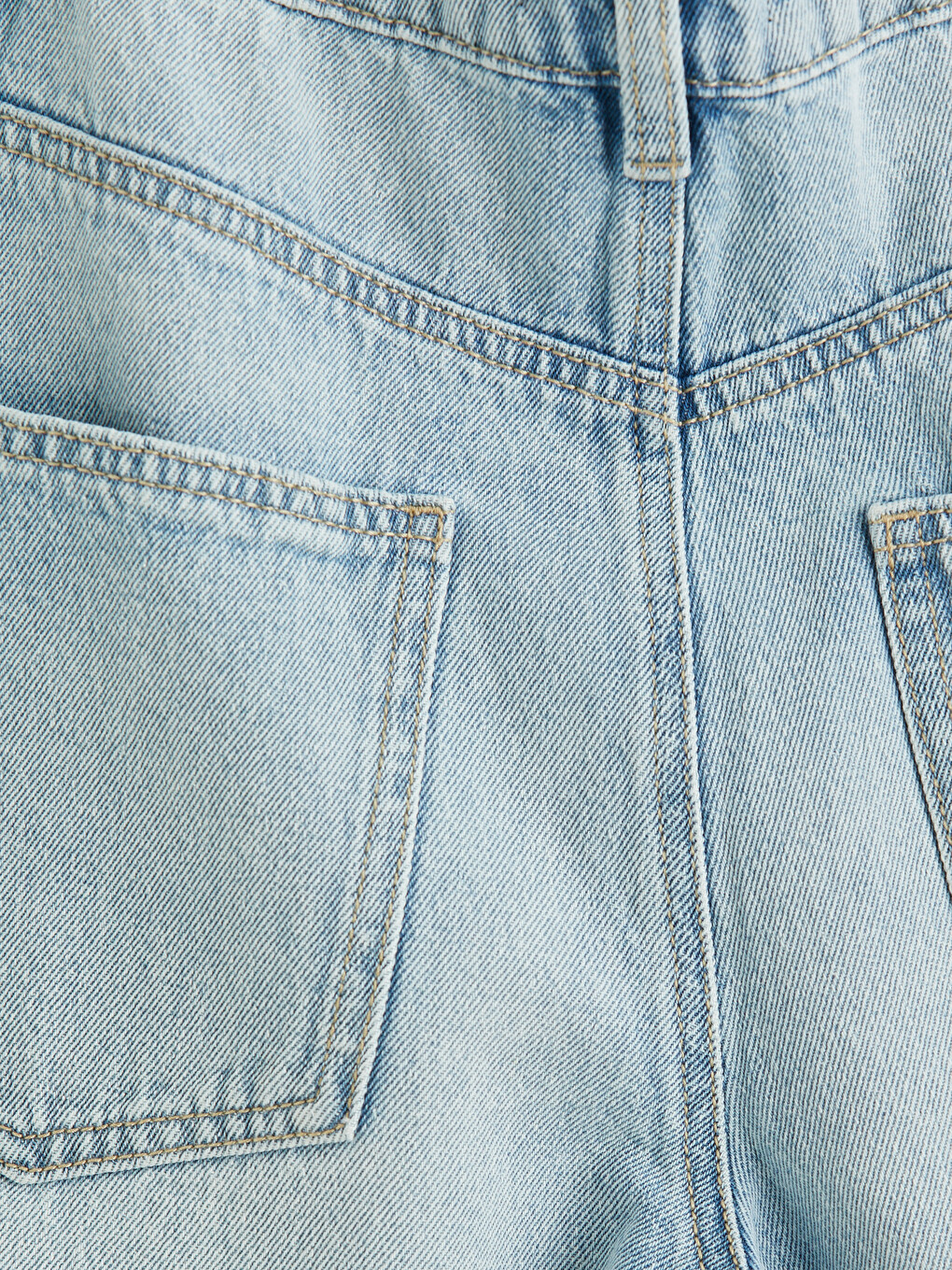 High Waisted Women's Jean Shorts-7