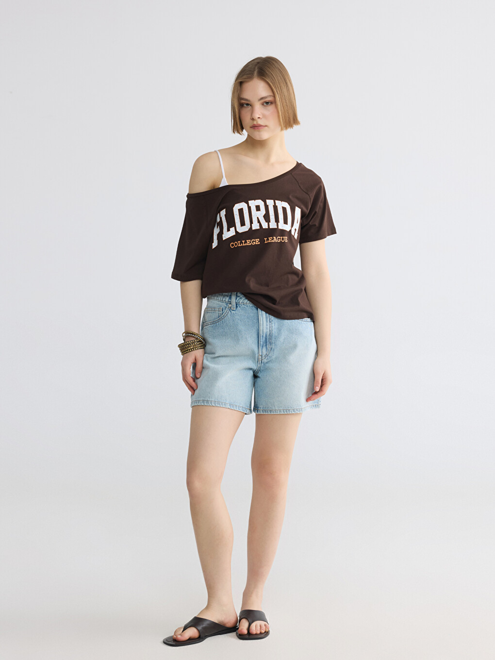 High Waisted Women's Jean Shorts
