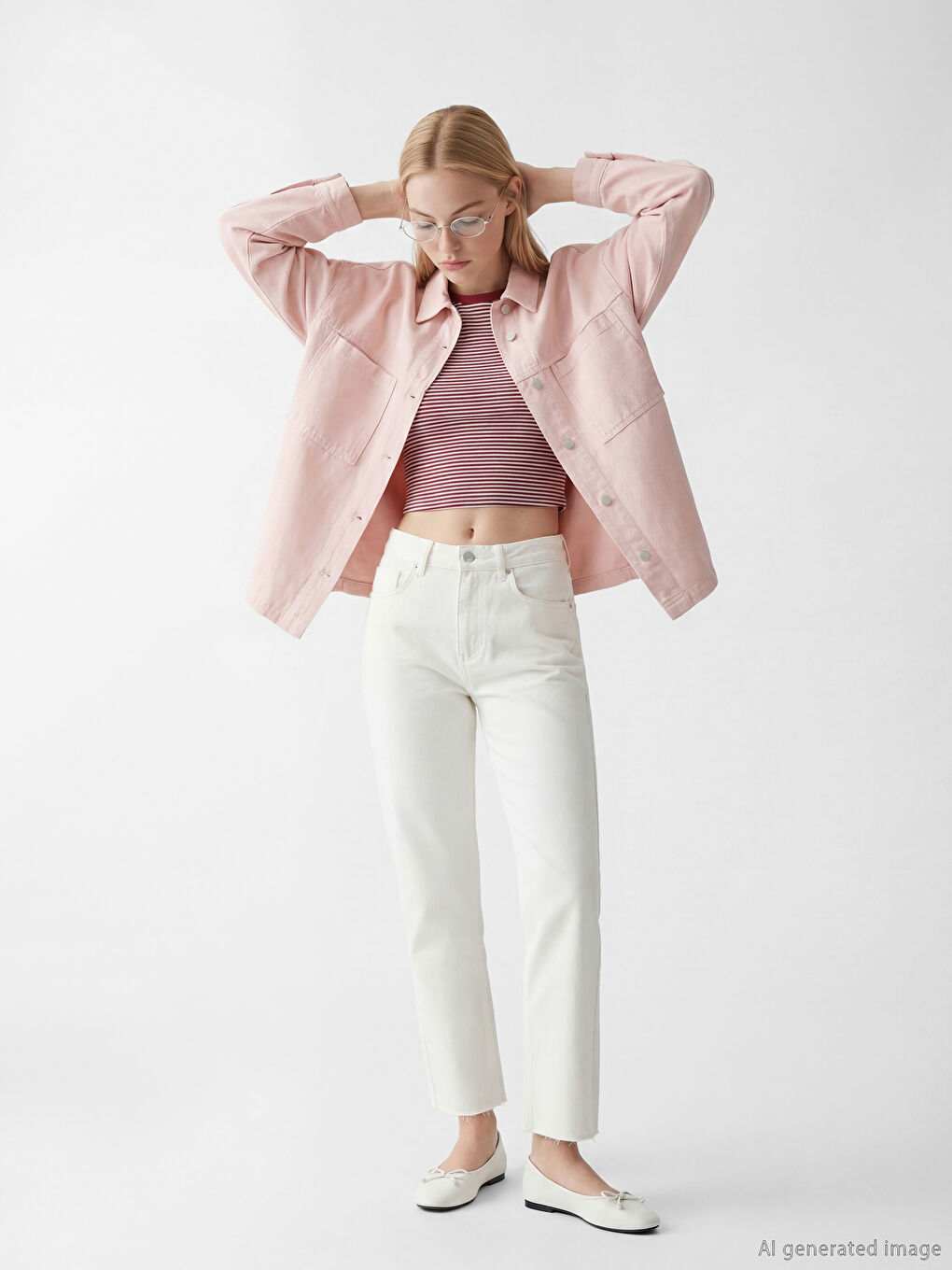 Crop Flare Women's Jeans