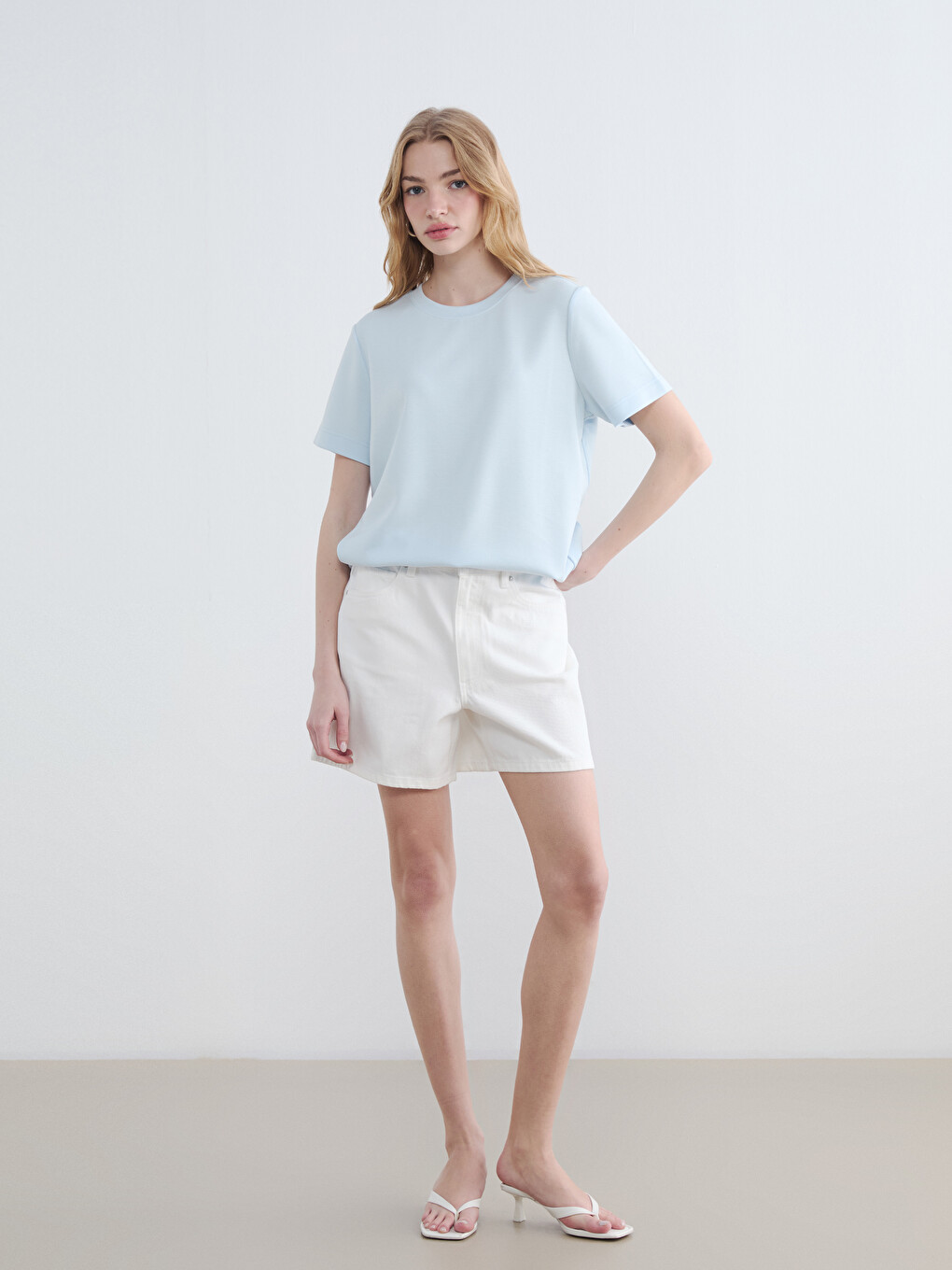Crew Neck Soft Touch Women's T-Shirt-1
