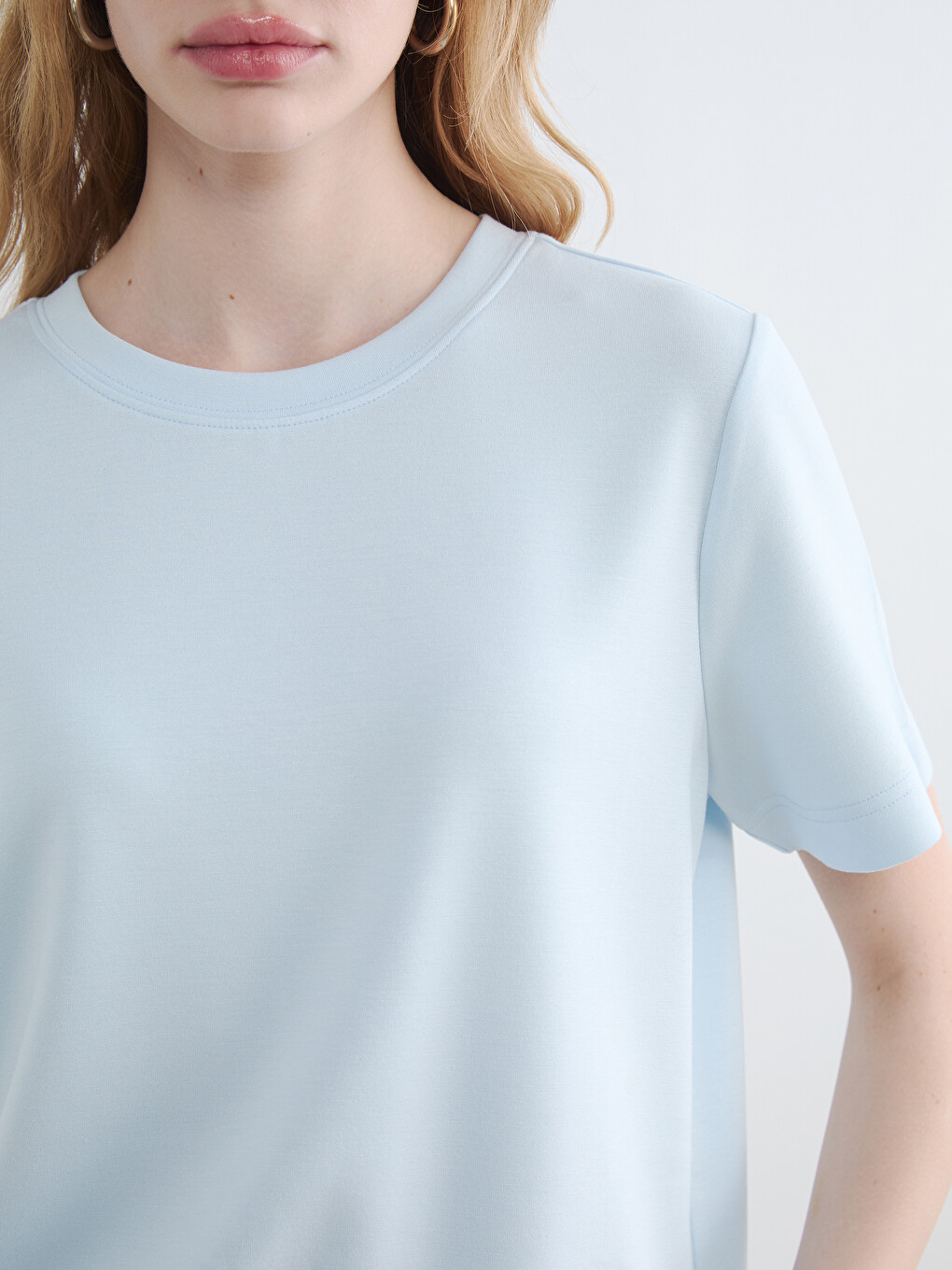 Crew Neck Soft Touch Women's T-Shirt-2