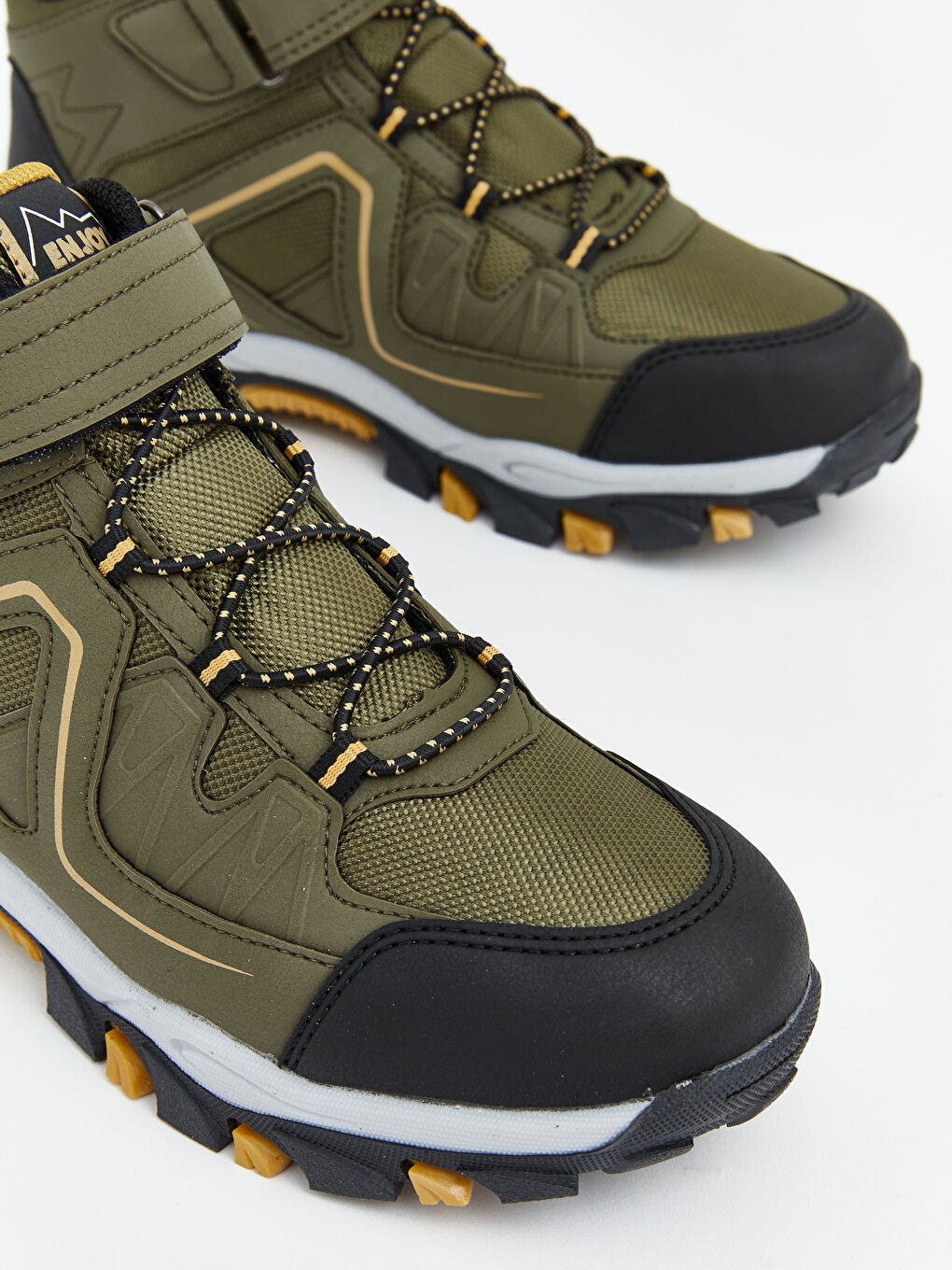 Haki Bağcık ve Cırt Cırtlı Erkek Çocuk Bot-2