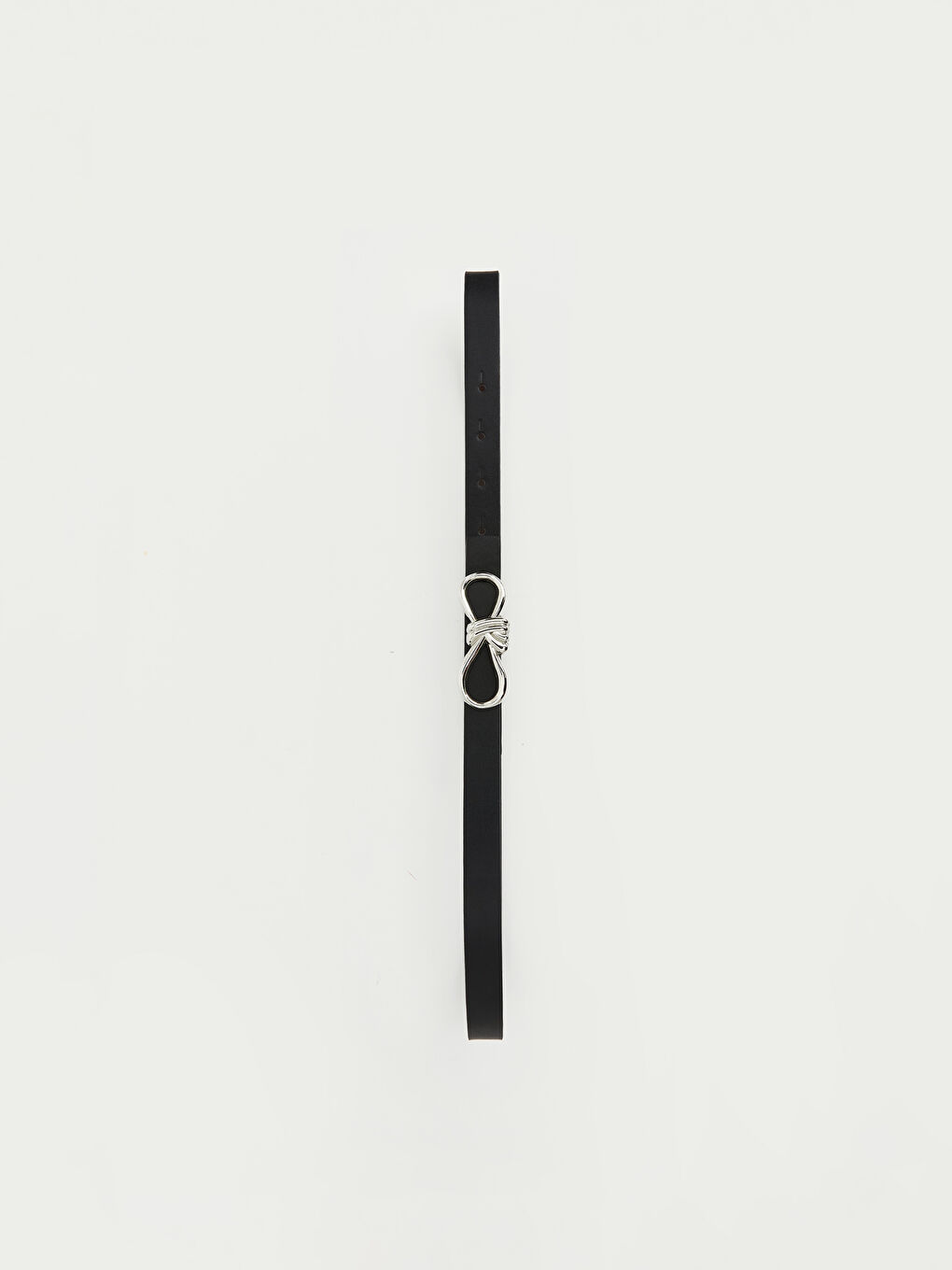 Siyah Fiyonk Detaylı Kız Bebek Kemer-1