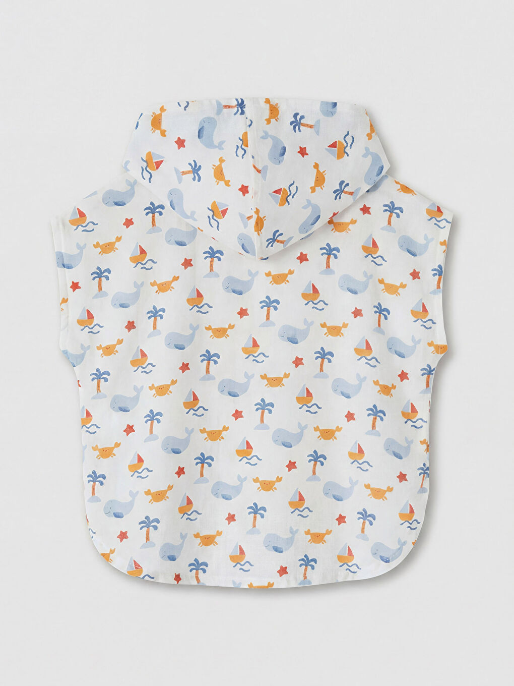 Baskılı Erkek Bebek Mama Önlüğü-1