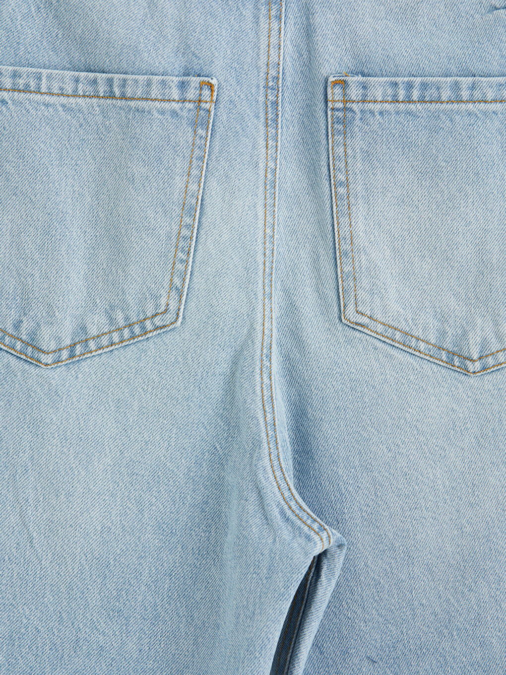 İndigo Barrel Fit Kadın Jean Pantolon-2