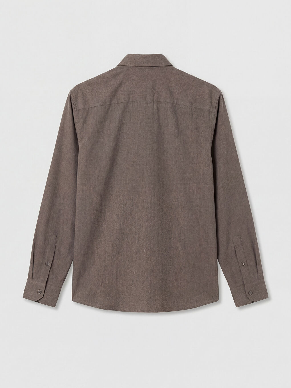 Kahverengi Regular Fit Erkek Oduncu Gömlek-1