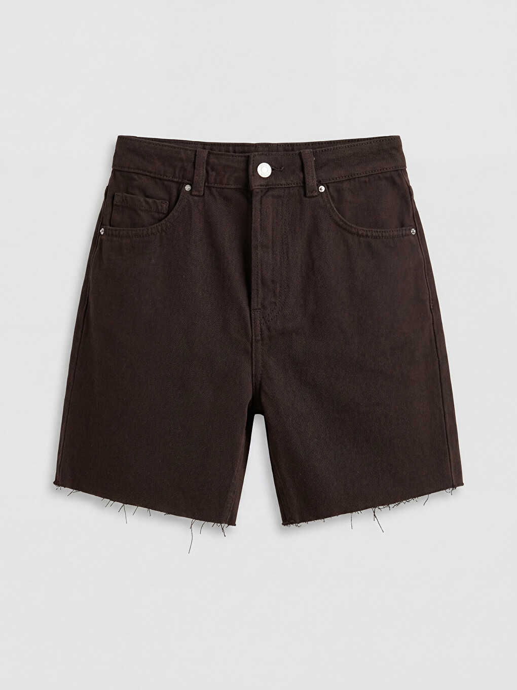 Slim Fit Women's Jean Shorts-4