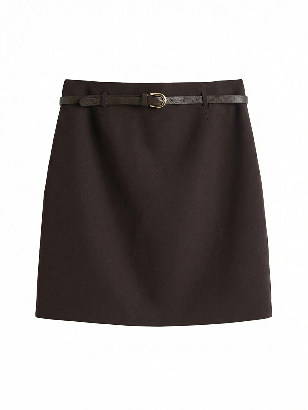 Belted Mini Skirt-4