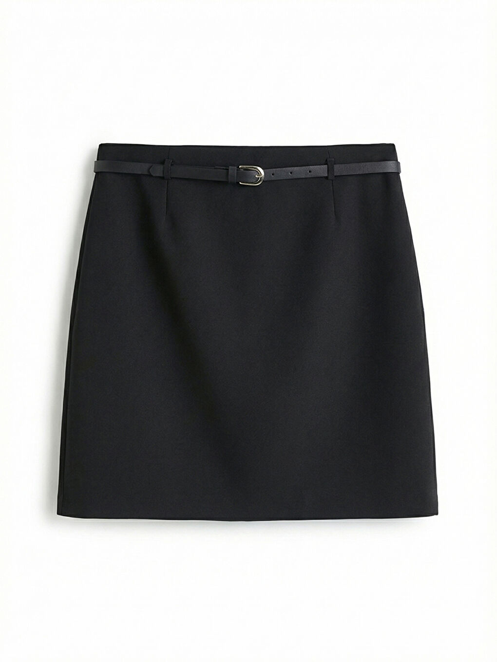 Belted Mini Skirt-4
