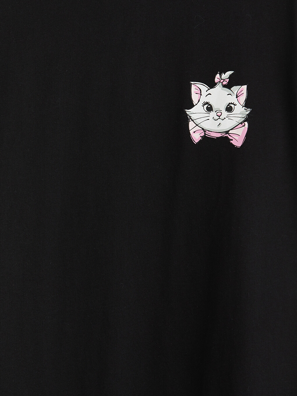 Marie Cat Printed 100% Cotton Women's T-shirt-6