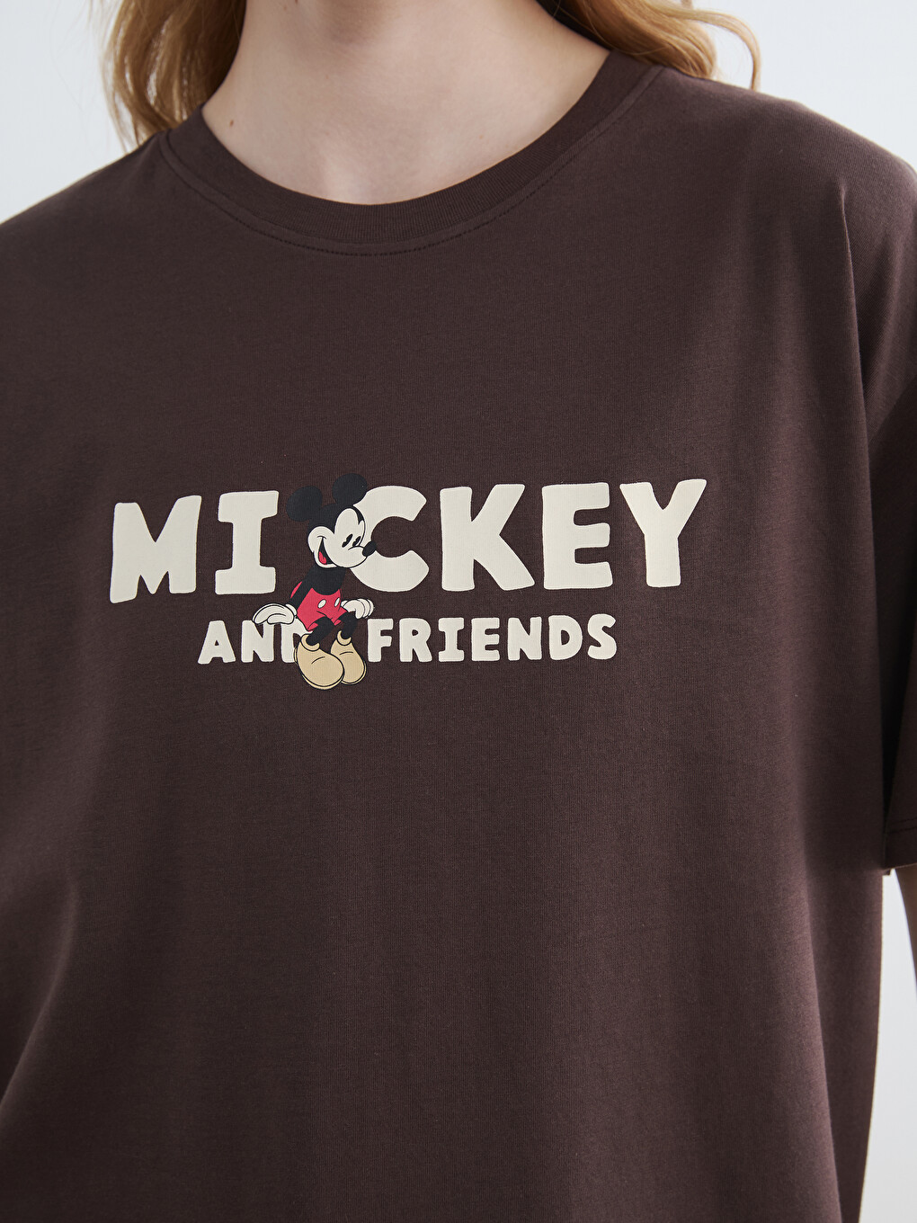 Woman Brown T-shirt-2