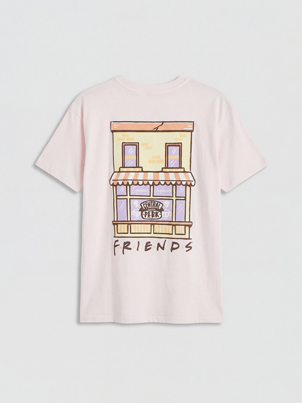 Friends tiskana 100% pamučna ženska majica-5