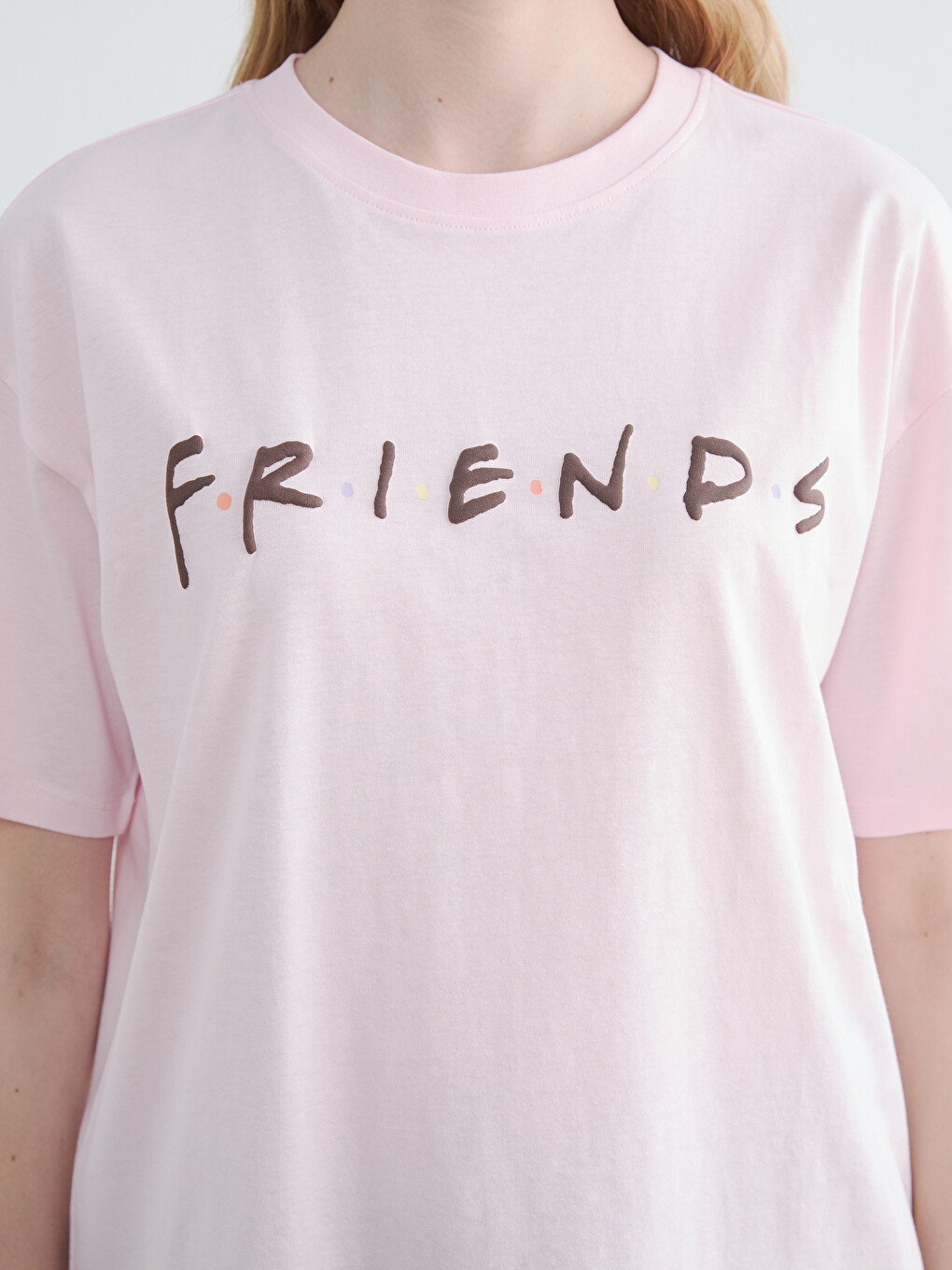 Friends tiskana 100% pamučna ženska majica-2