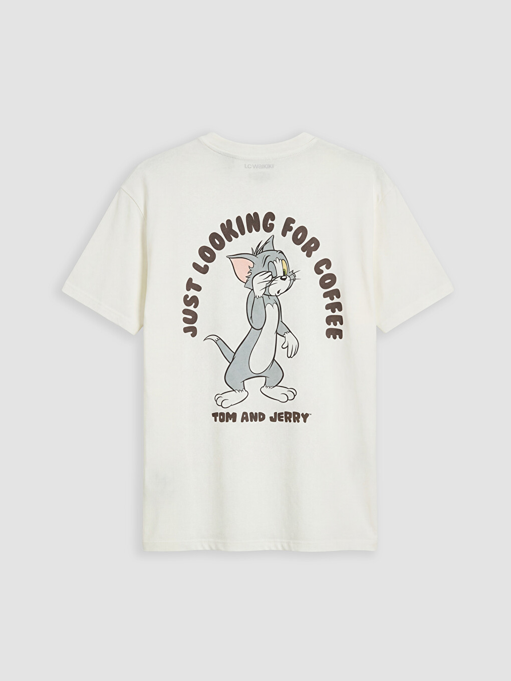 Woman Beige T-Shirt-5