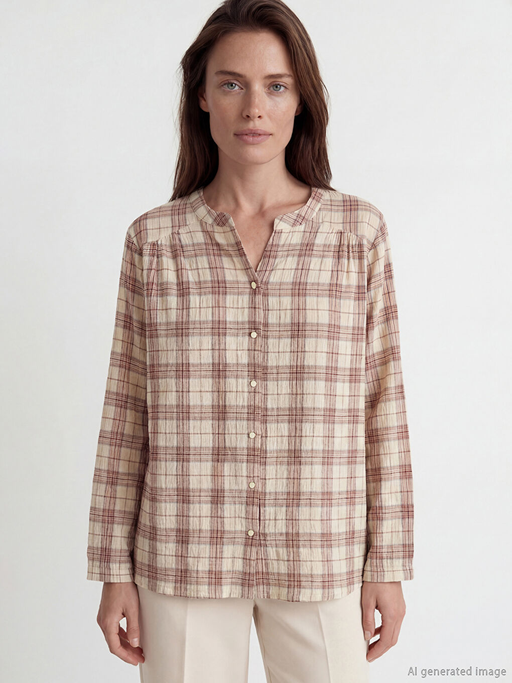 Woman BEIGE Shirt
